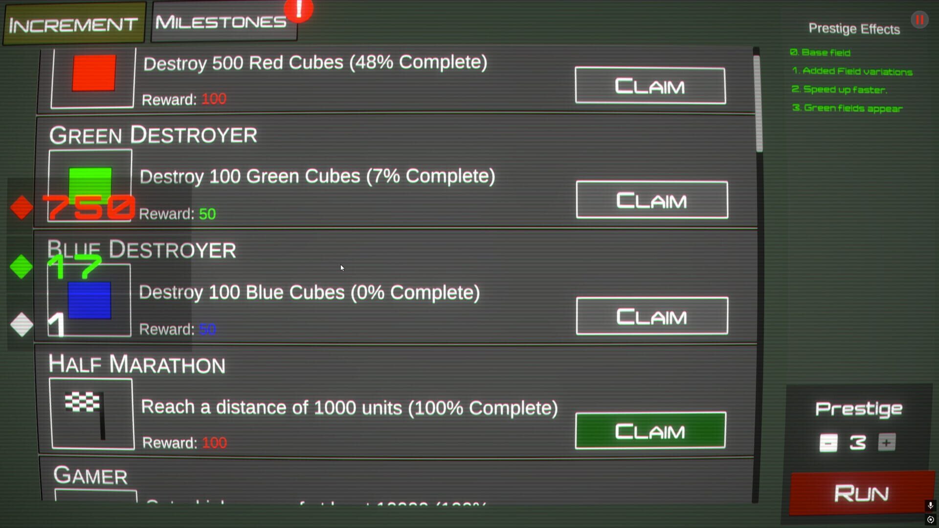 Cube-Field+ screenshot 1