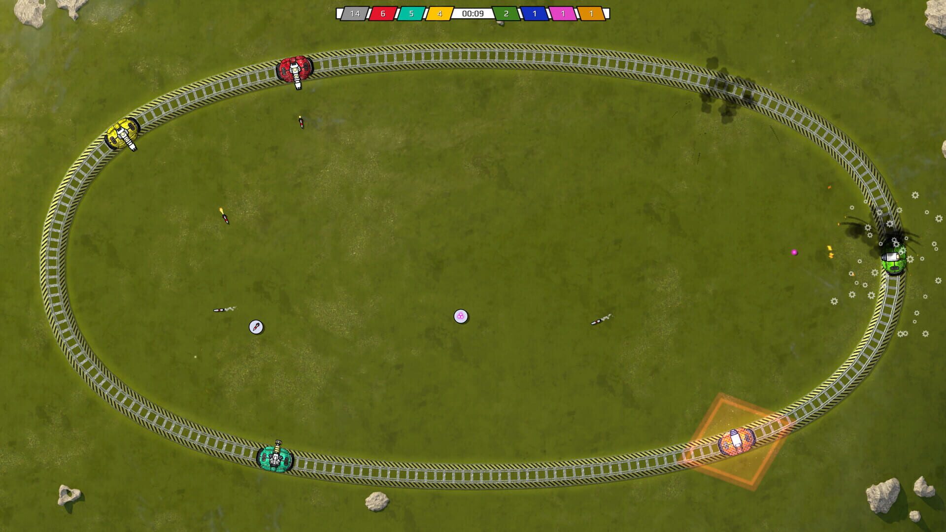 Rail Fights screenshot 1
