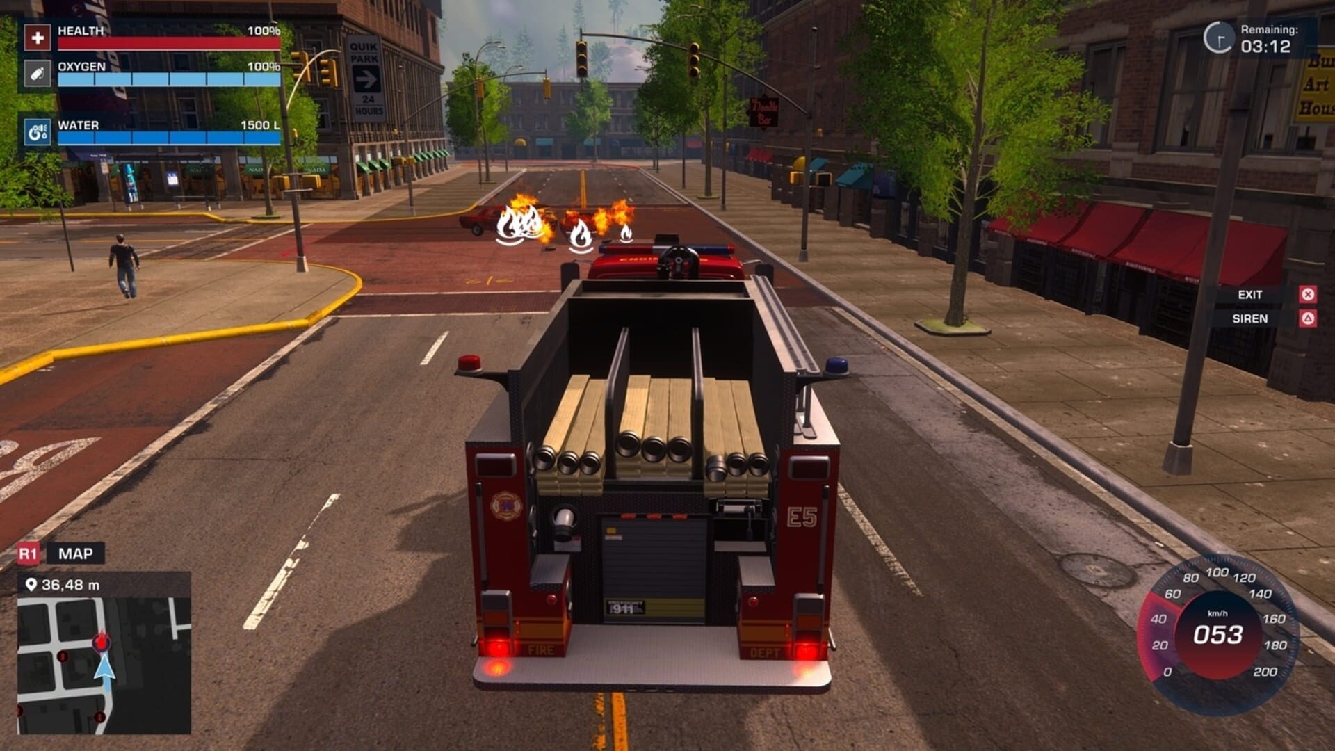 Firefighters Simulator 2026 screenshot 1