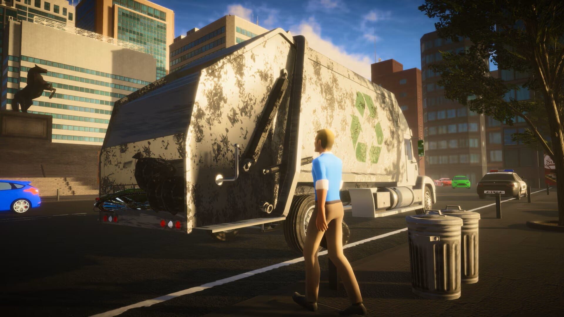 Garbage Truck Sim Driver Simulator 26 screenshot 1