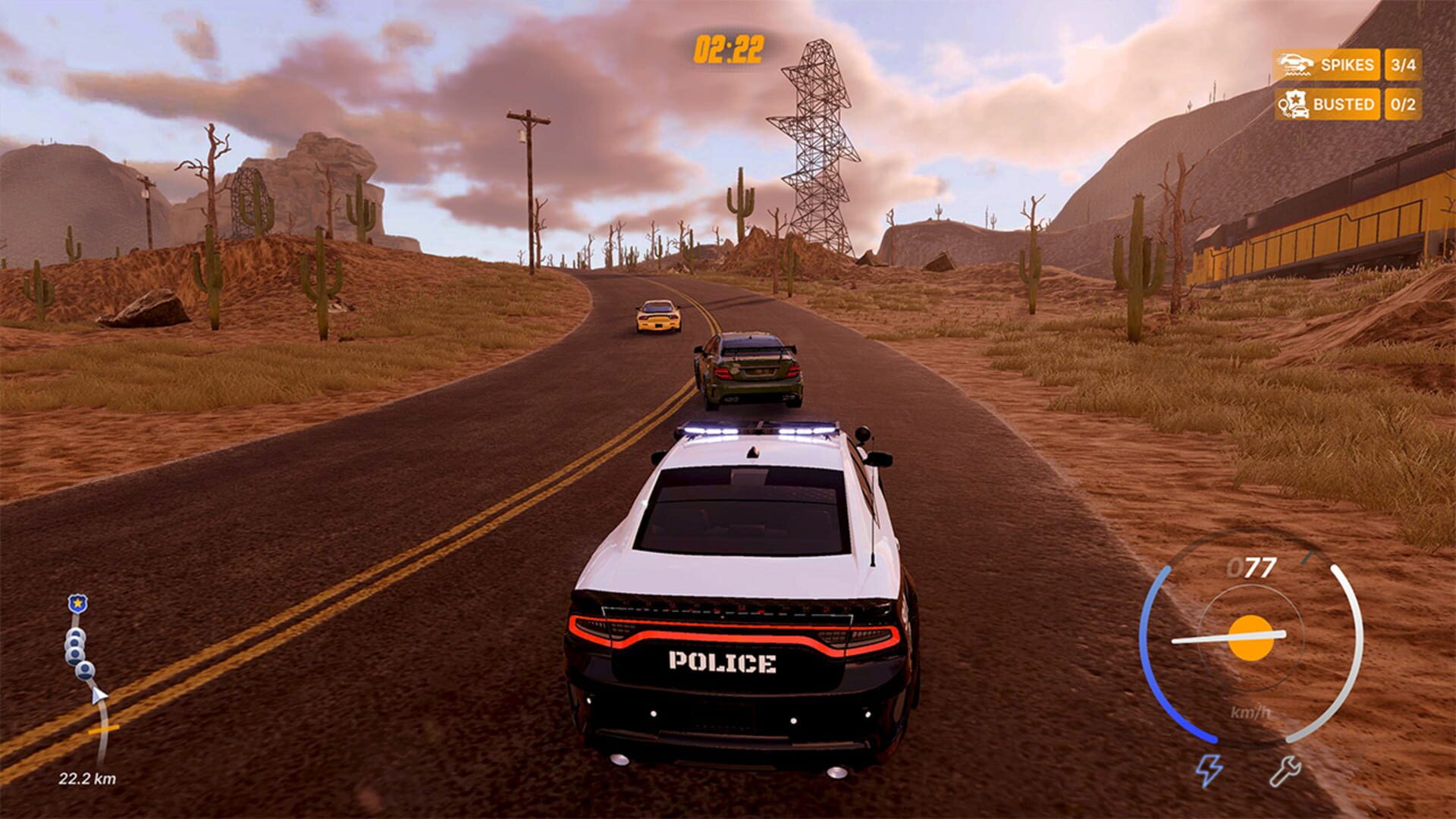 Police Chase Simulator: Highway Racers Pursuit screenshot 1