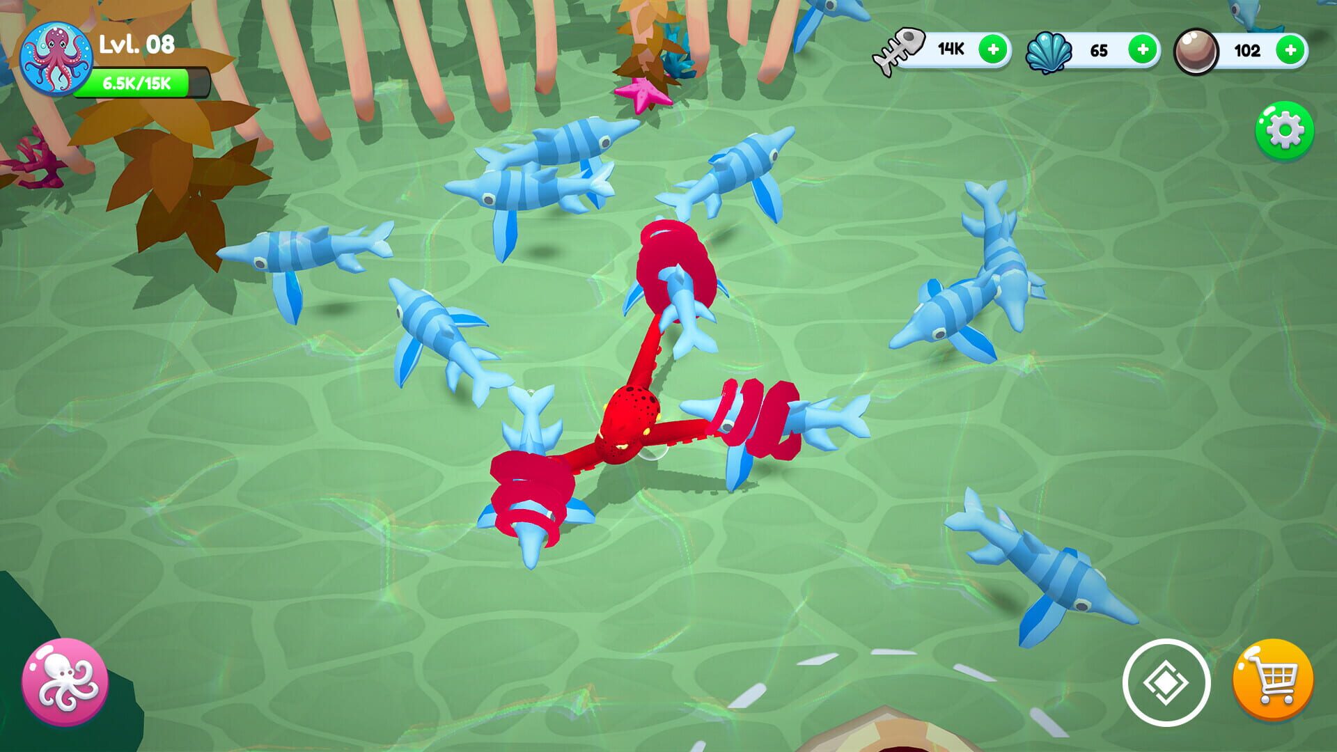 Octopus Invasion screenshot 1