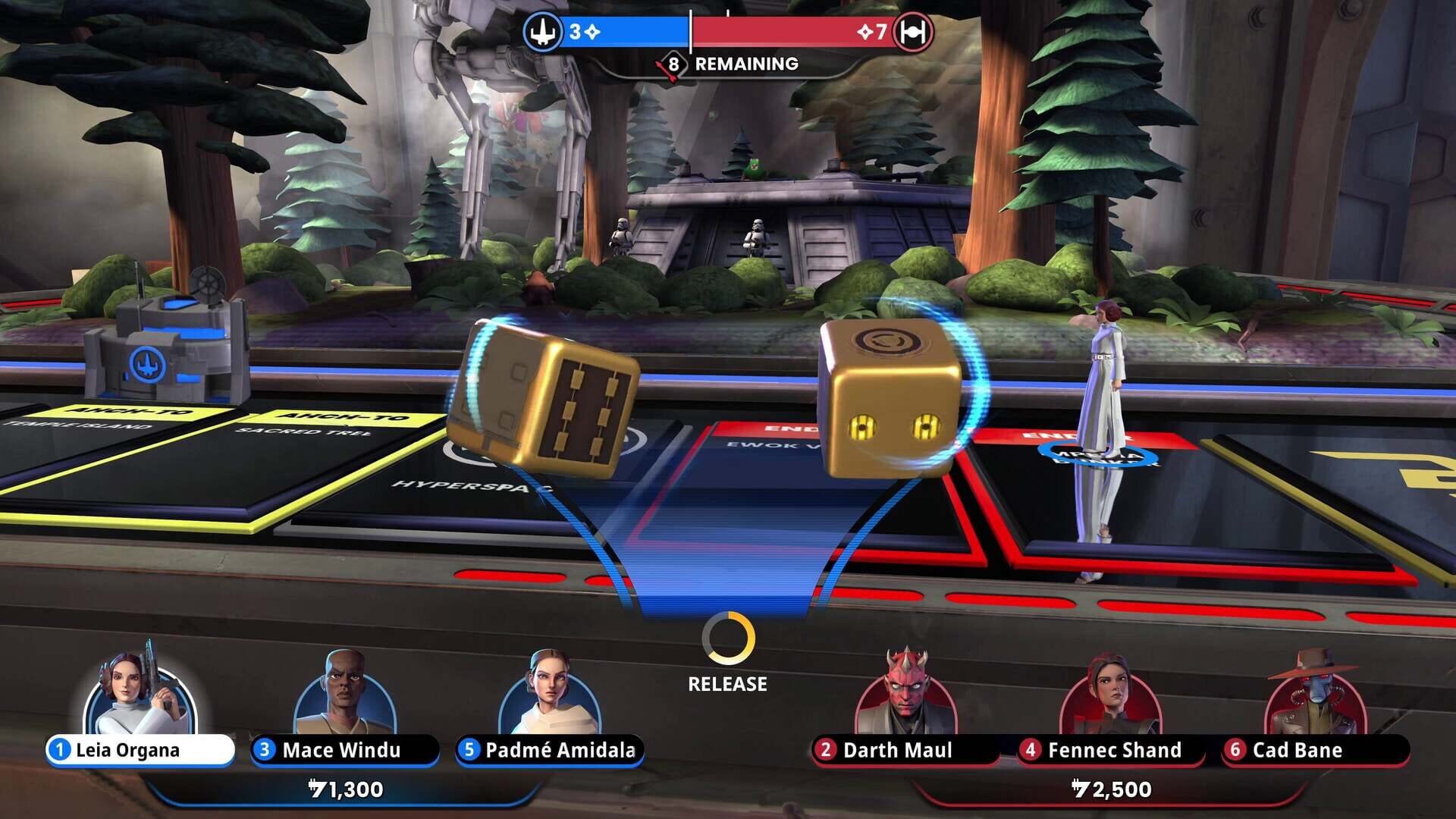 Monopoly: Star Wars Heroes vs. Villains screenshot 1