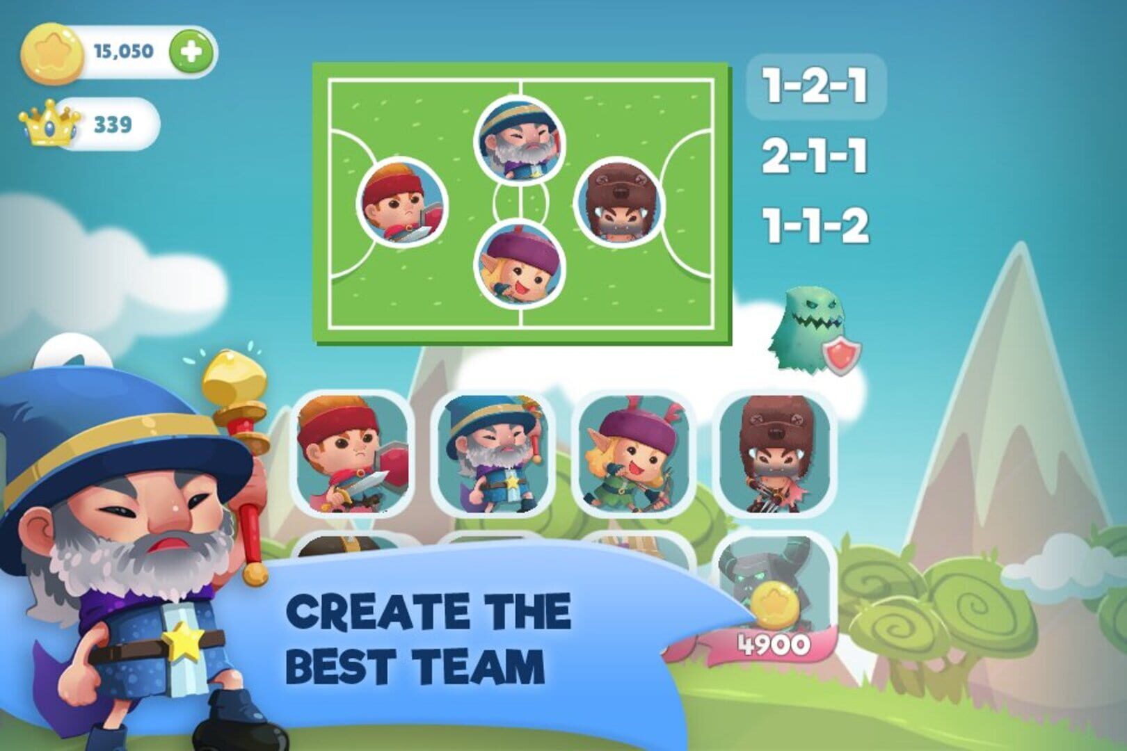 WIF Soccer Battles screenshot 1