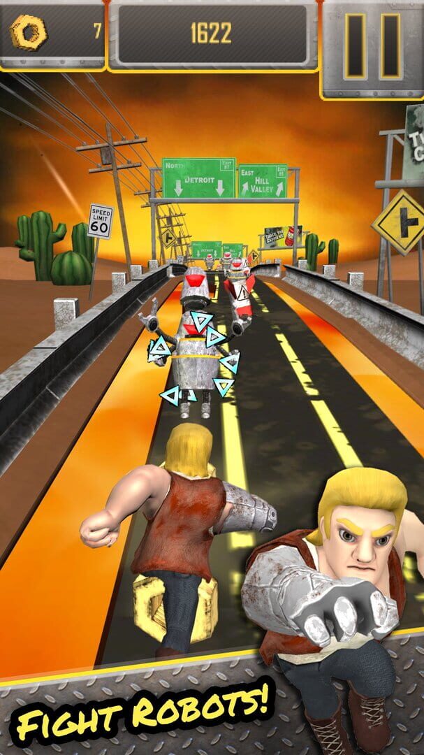 Hyper Thunder Run 198X screenshot 1