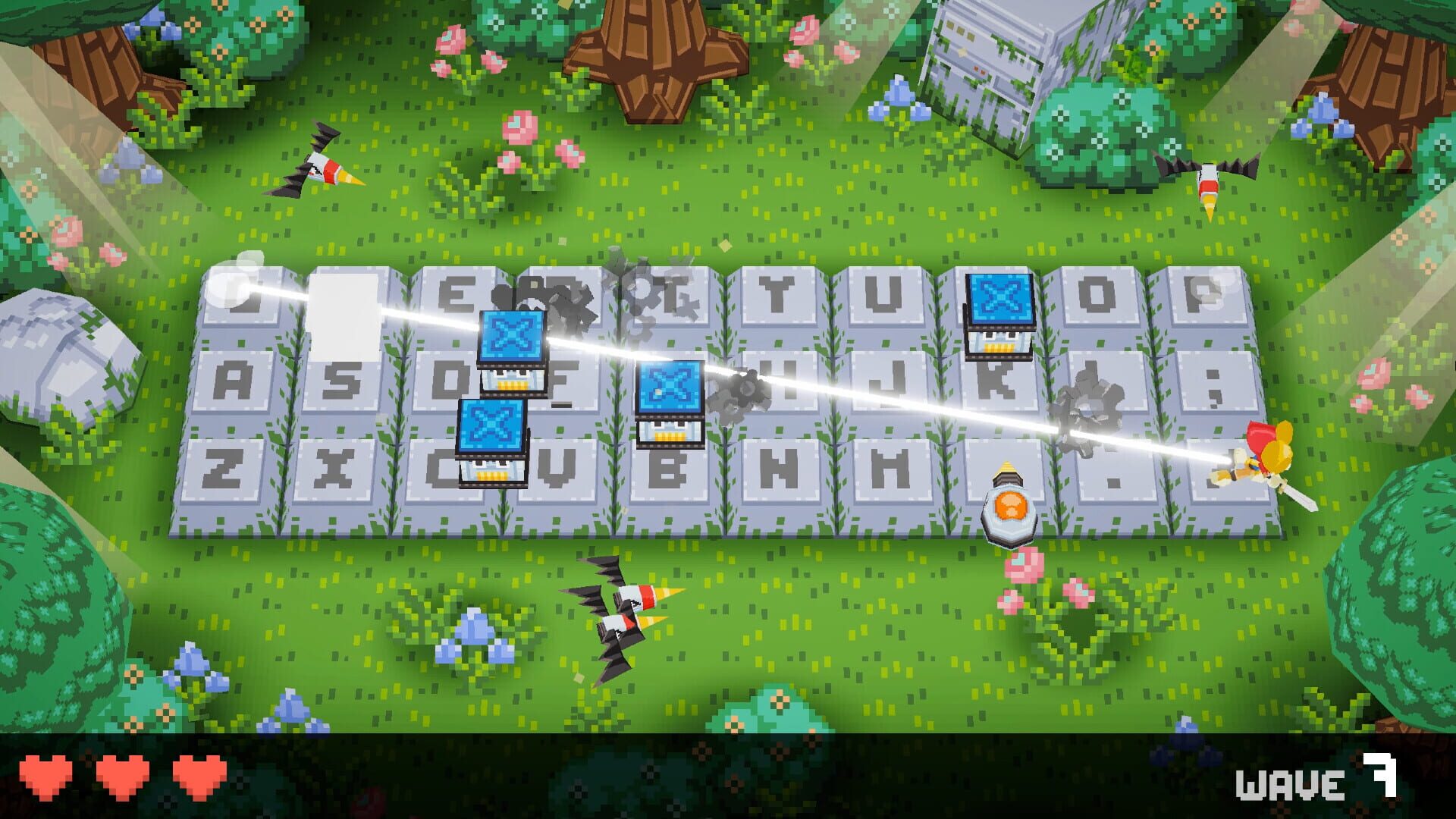 Keyboard Warrior screenshot 1