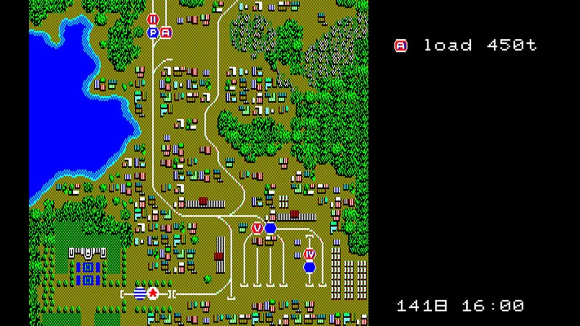 Eggconsole Take the A-Train PC-8801 screenshot 1