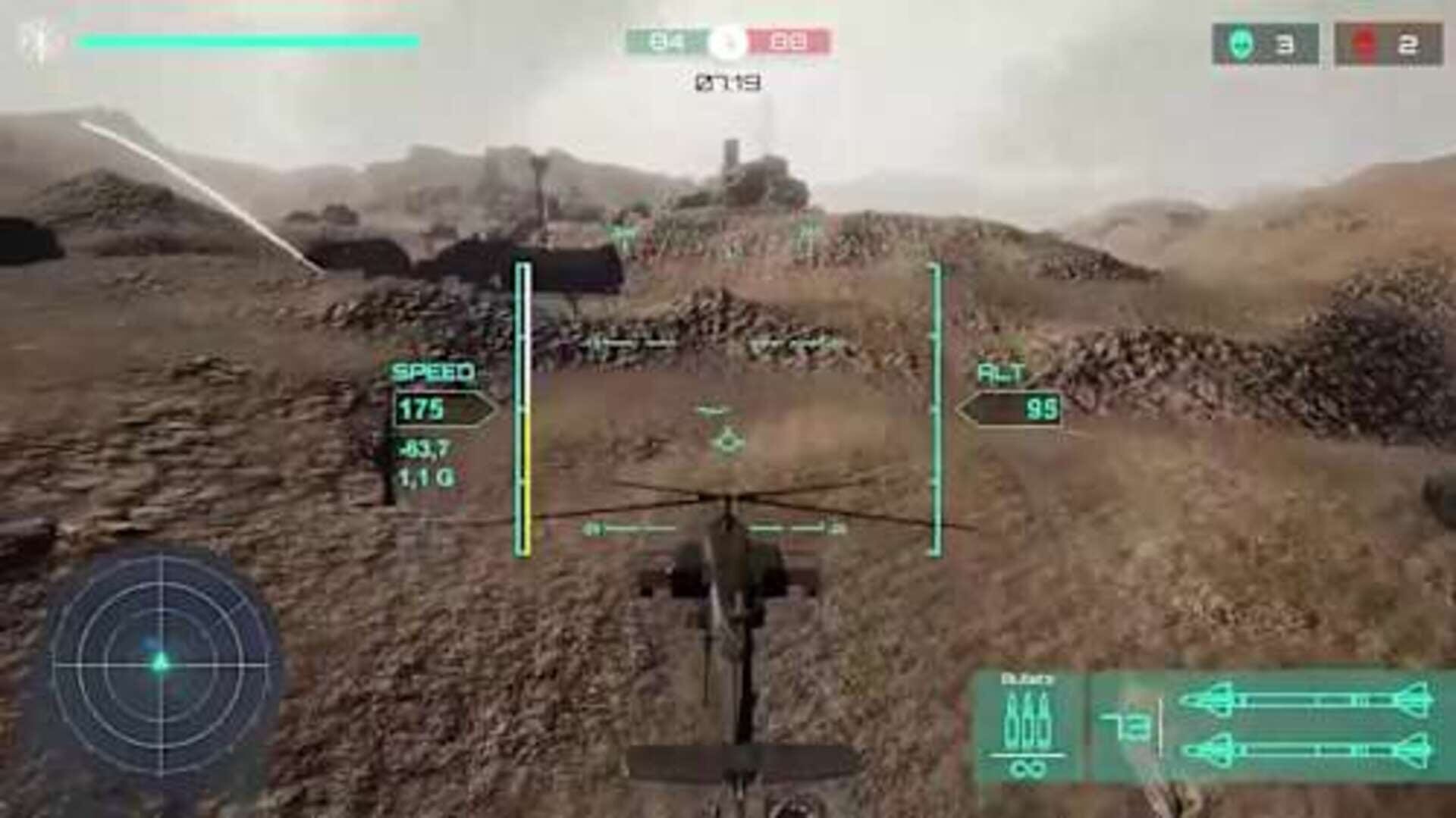 AirStrike Command: Tactical Assault Operation & Helicopter Battle Arena Simulator screenshot 1