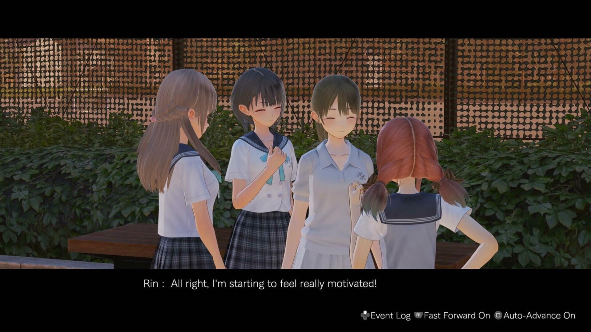 Blue Reflection screenshot 1