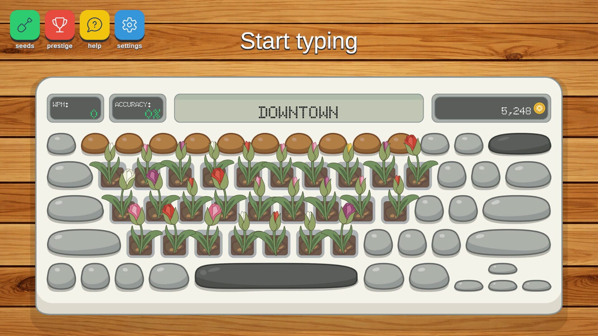 Qwerty Garden screenshot 1