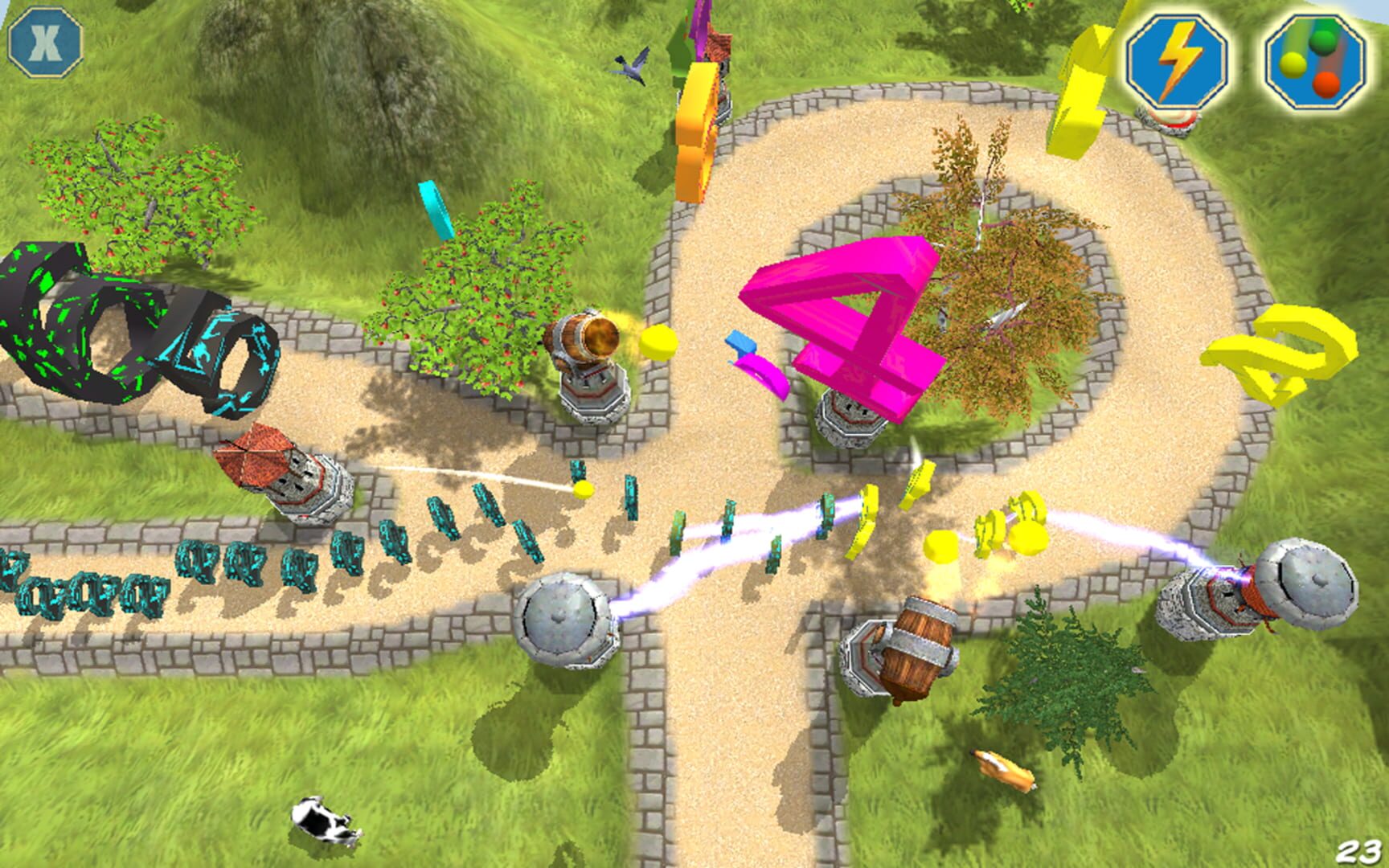 Tower Math screenshot 1