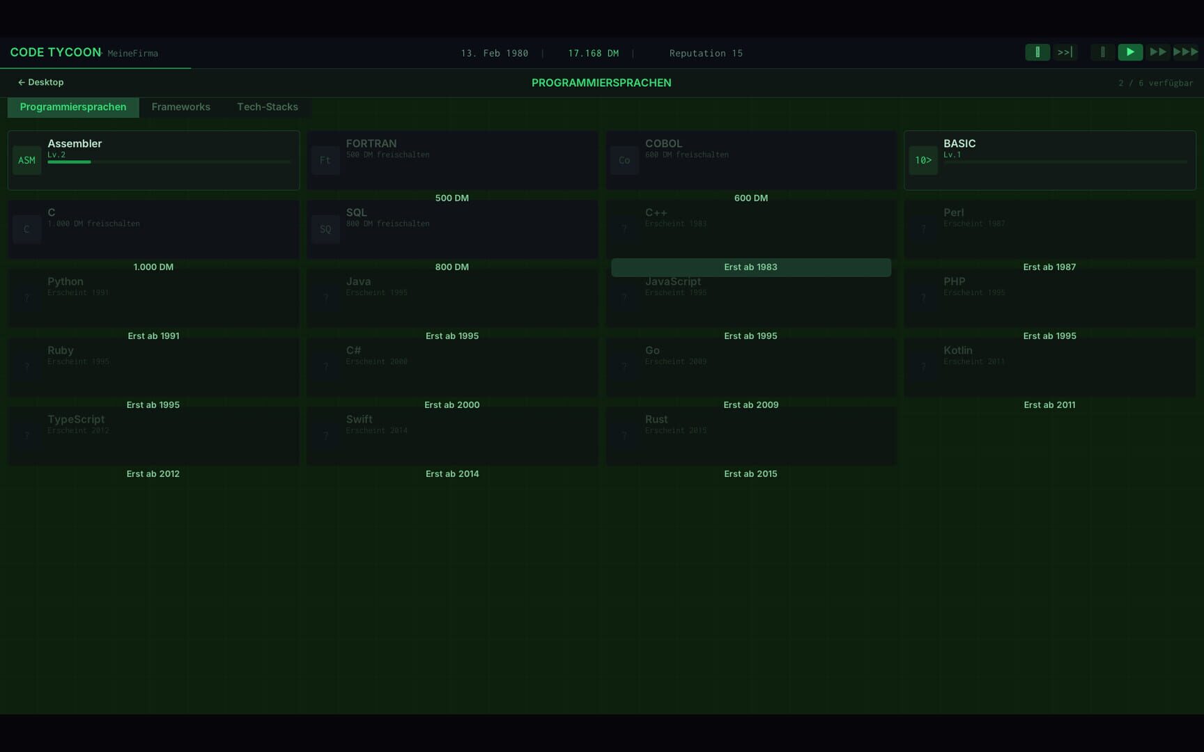 Code Tycoon screenshot 1