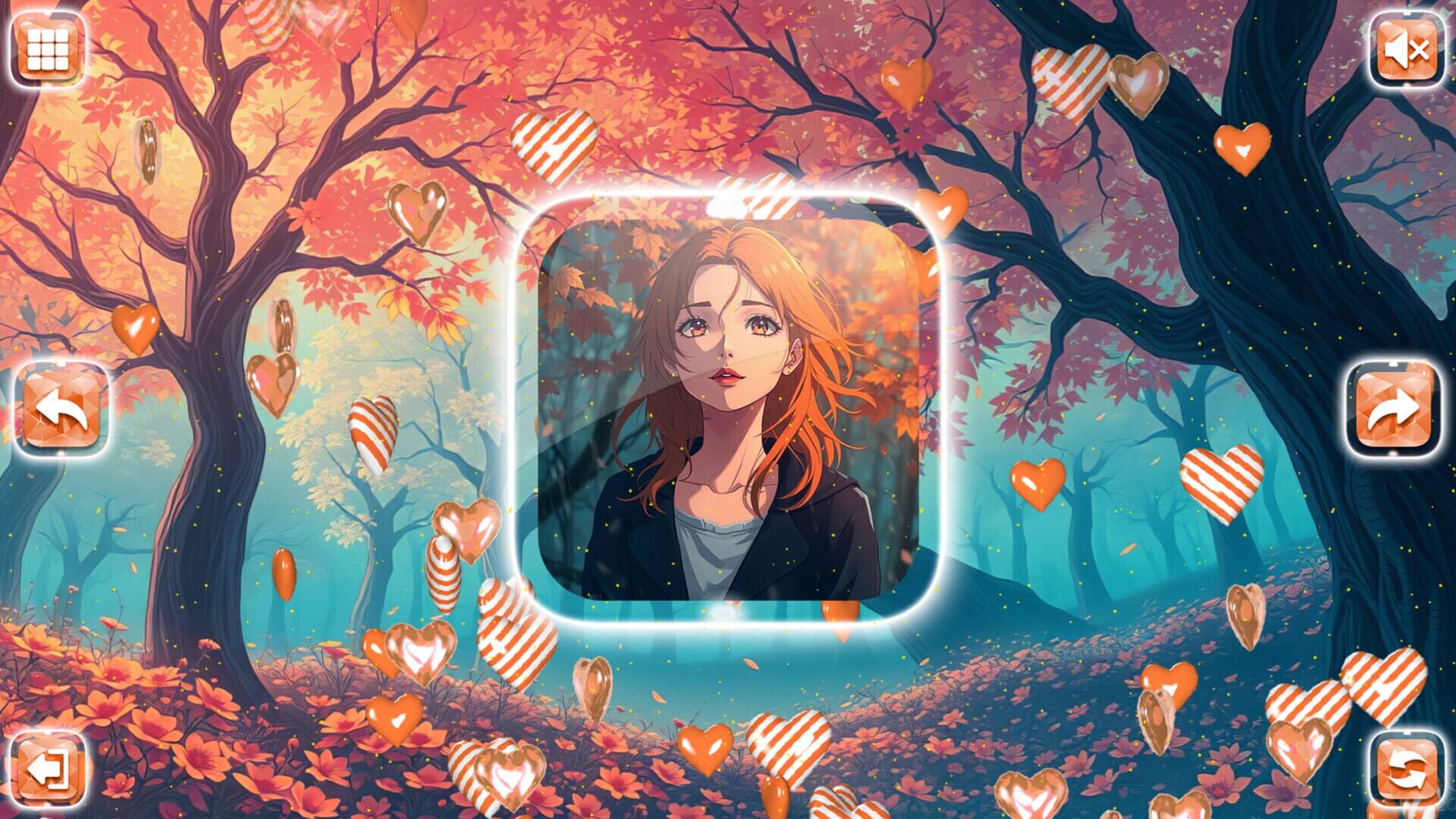 Lovely Anime Puzzle: Autumn screenshot 1
