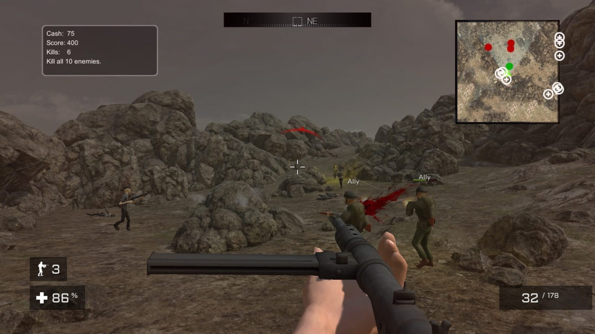 Honor and Duty: Arcade Edition screenshot 1