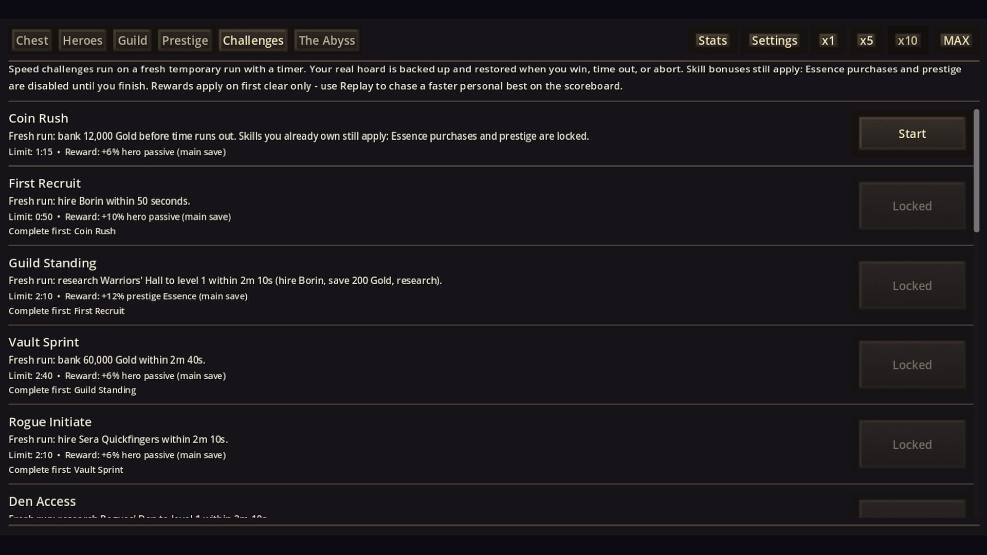 Treasure Clicker screenshot 1