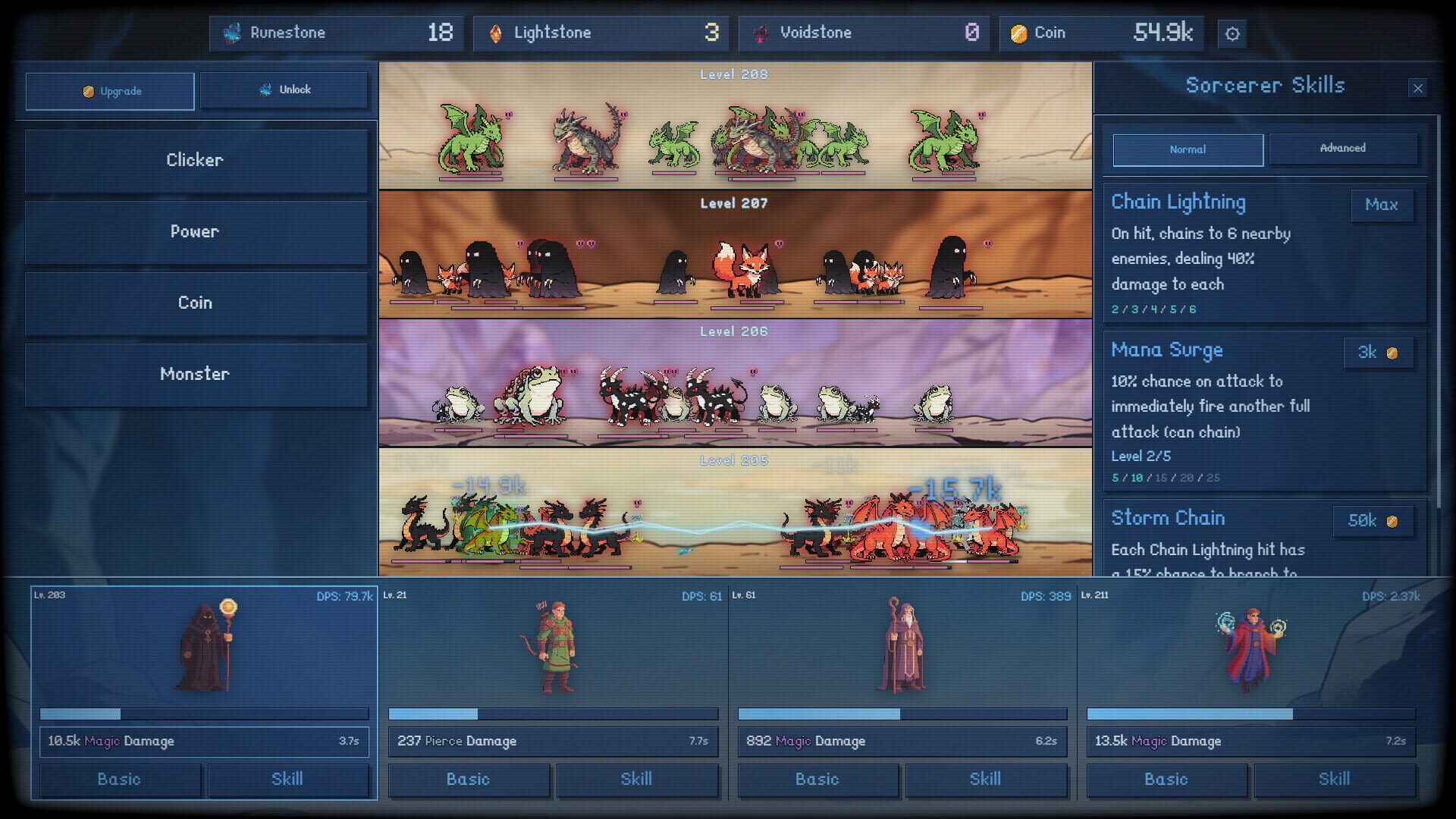 Infinite Dungeon: Idle Adventure screenshot 1