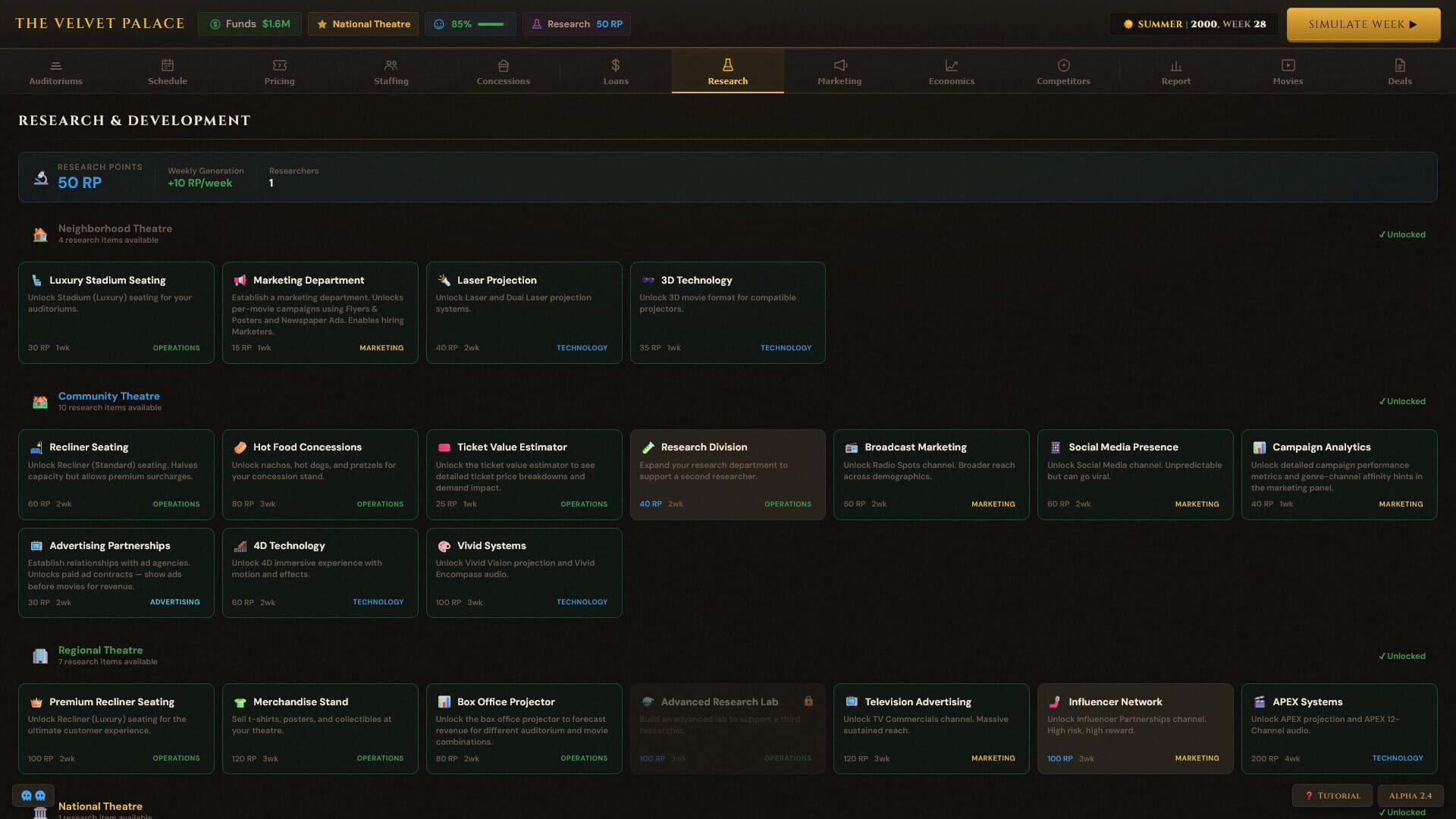 Box Office Mayhem: Theatre Tycoon screenshot 1