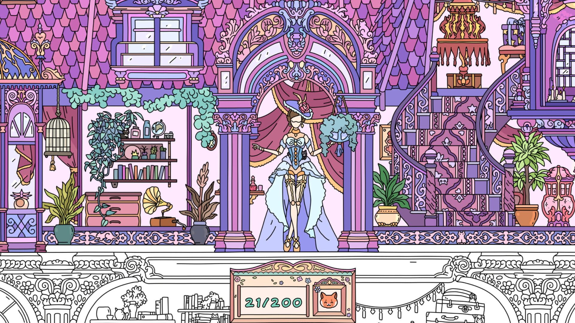 Find Kittens 11: Dollhouse screenshot 1