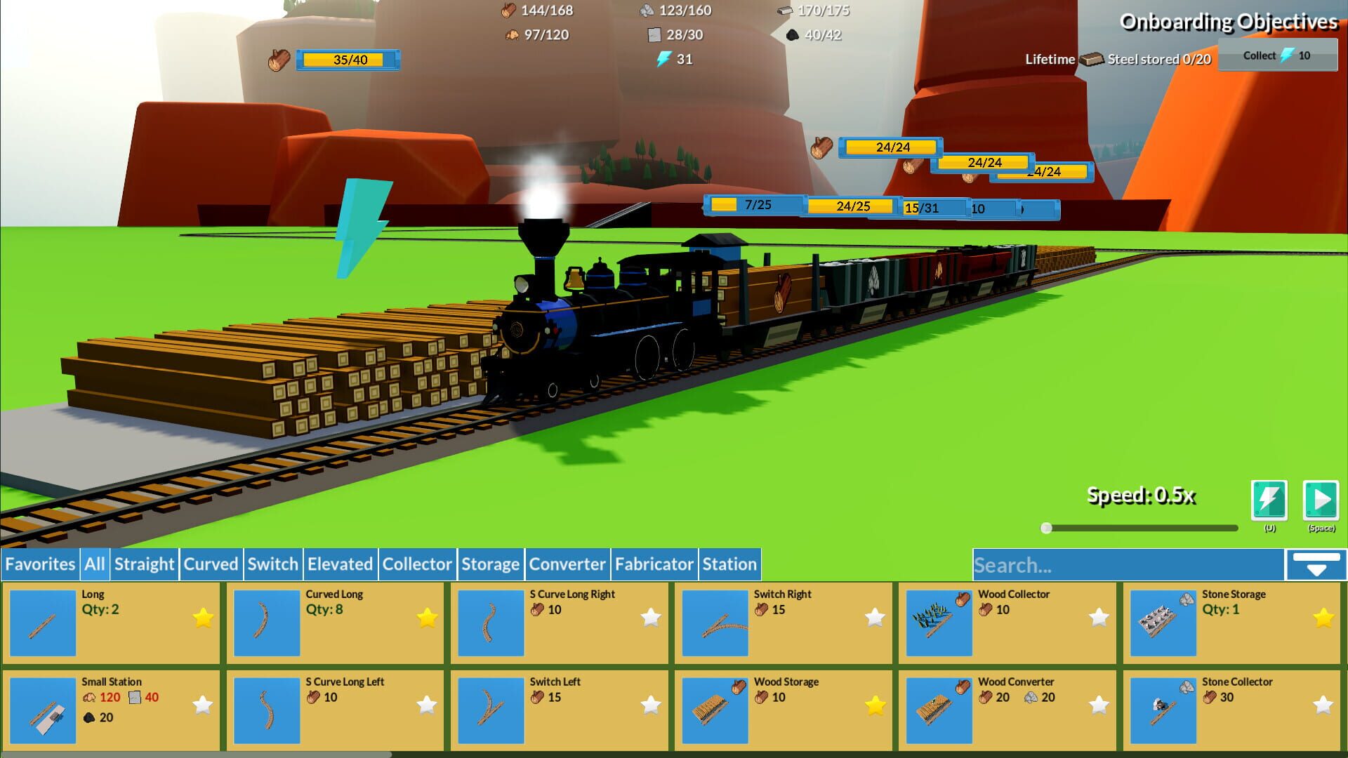 Lazy Train Game screenshot 1