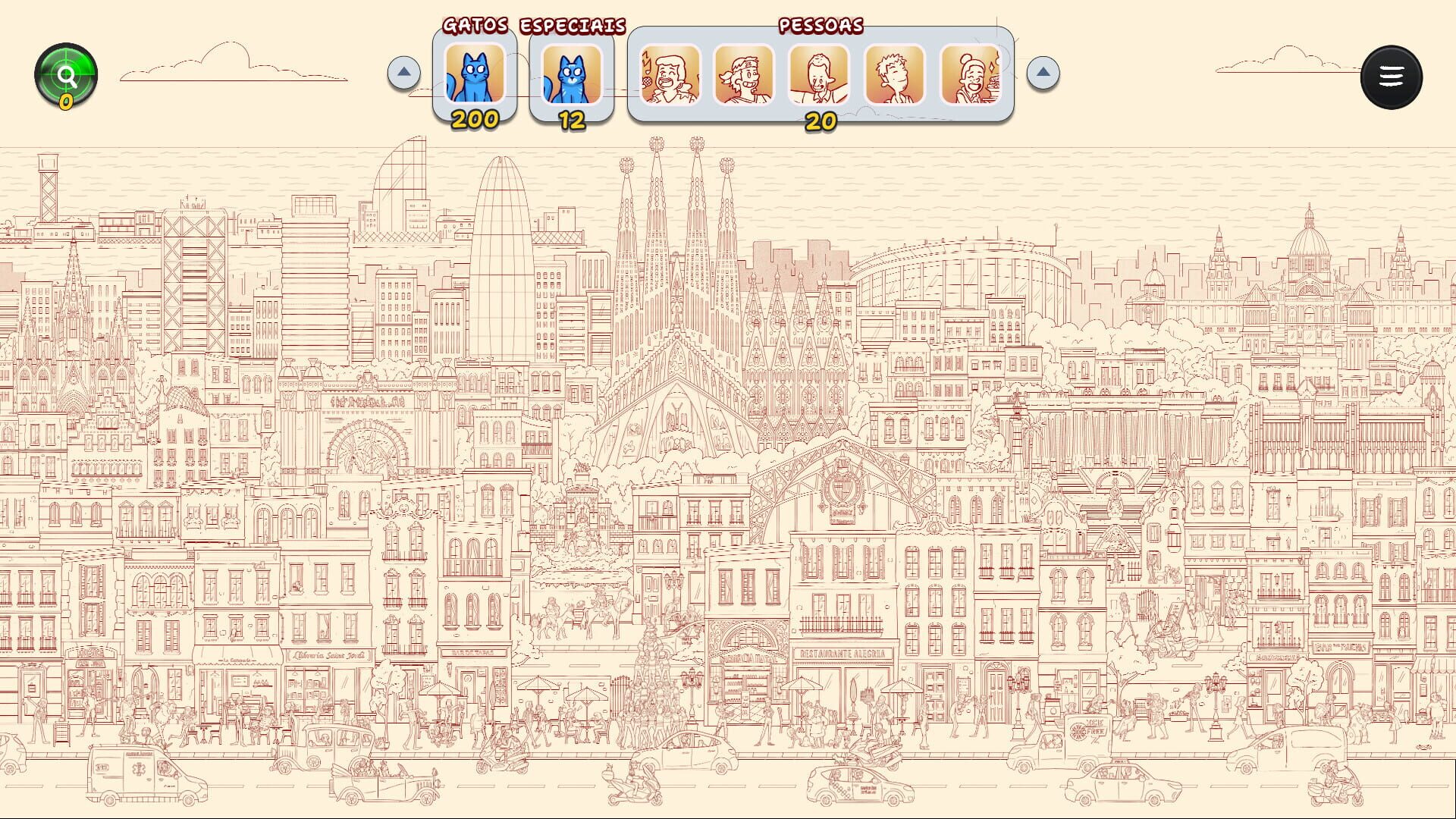Hidden Cats in Barcelona screenshot 1