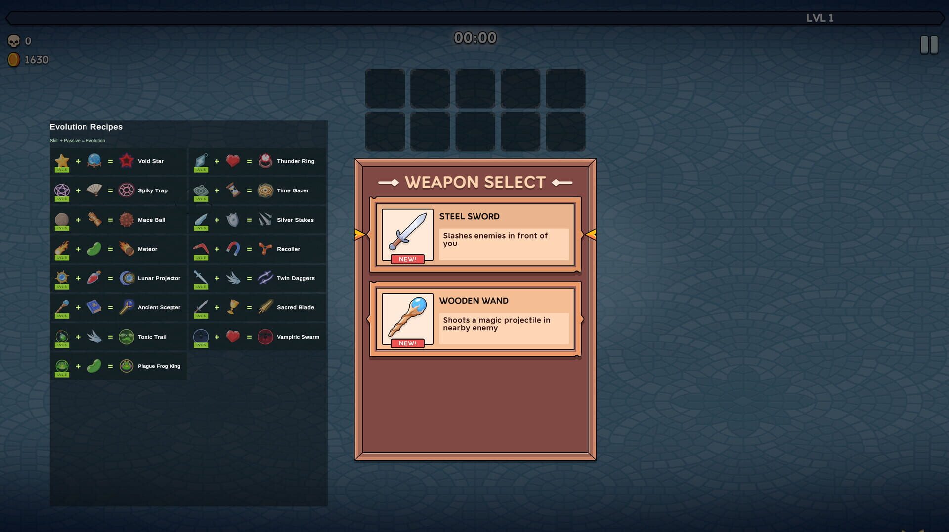 Necro Survivors screenshot 1