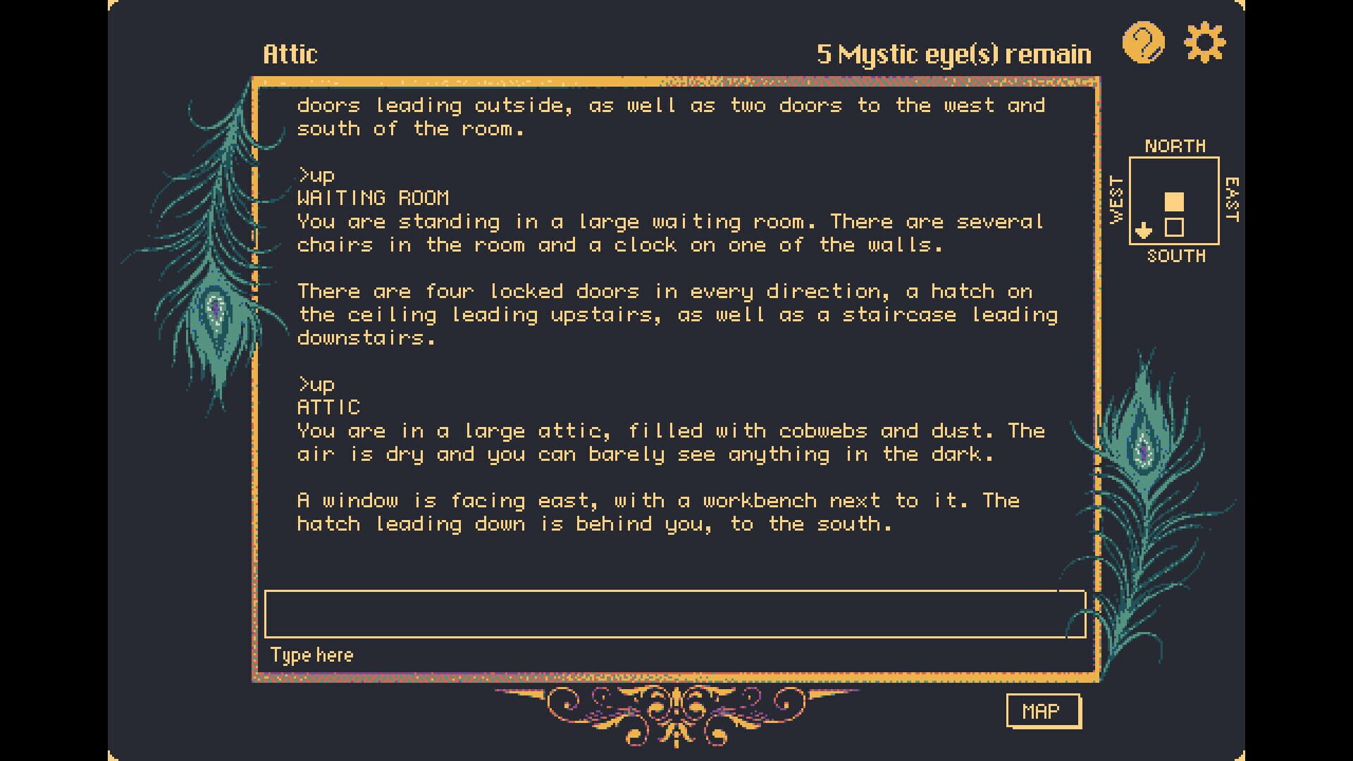 The Dreams in the Peacock House screenshot 1