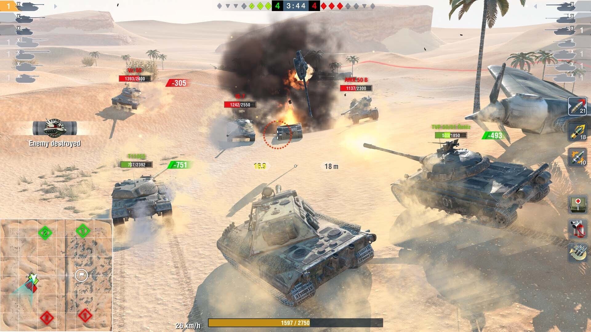 World of Tanks: Blitz screenshot 1