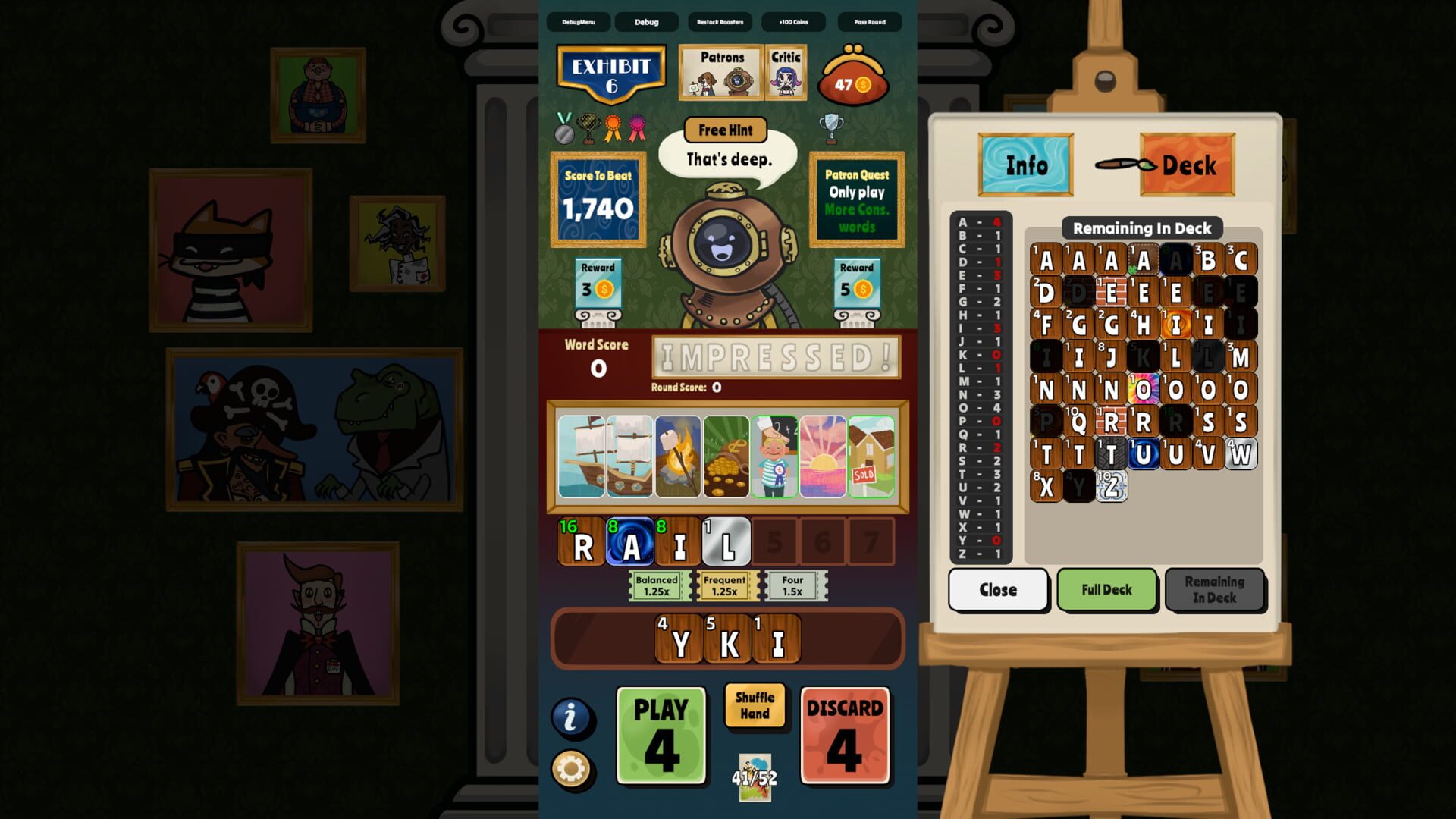 Scriver: A Word Game screenshot 1