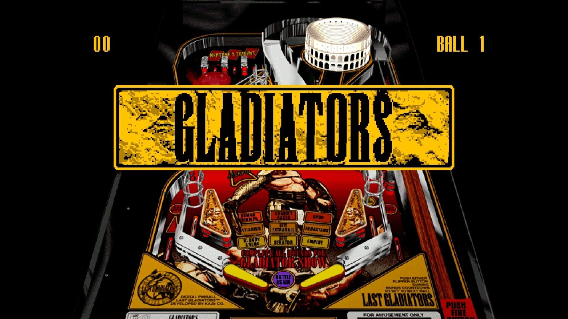 Digital Pinball: Last Gladiators screenshot 1