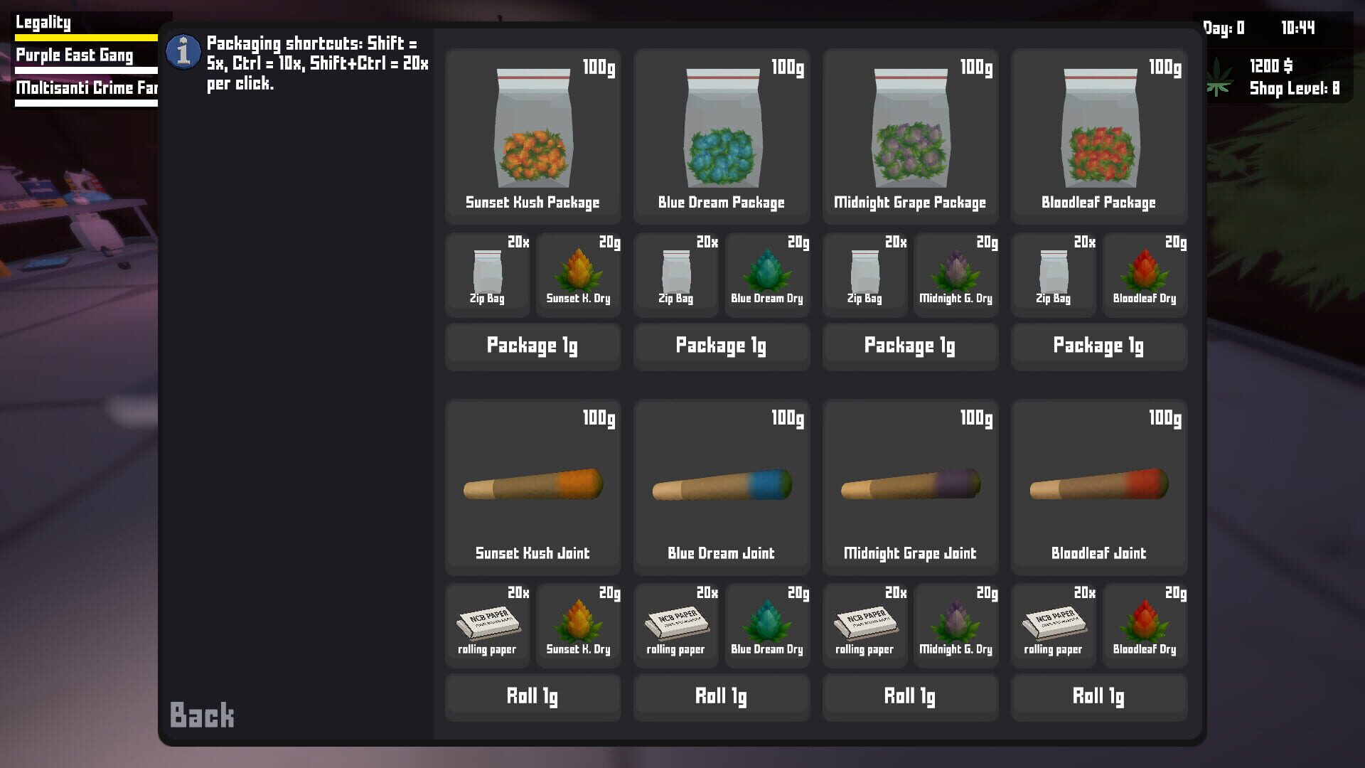 Weed Store Simulator screenshot 1