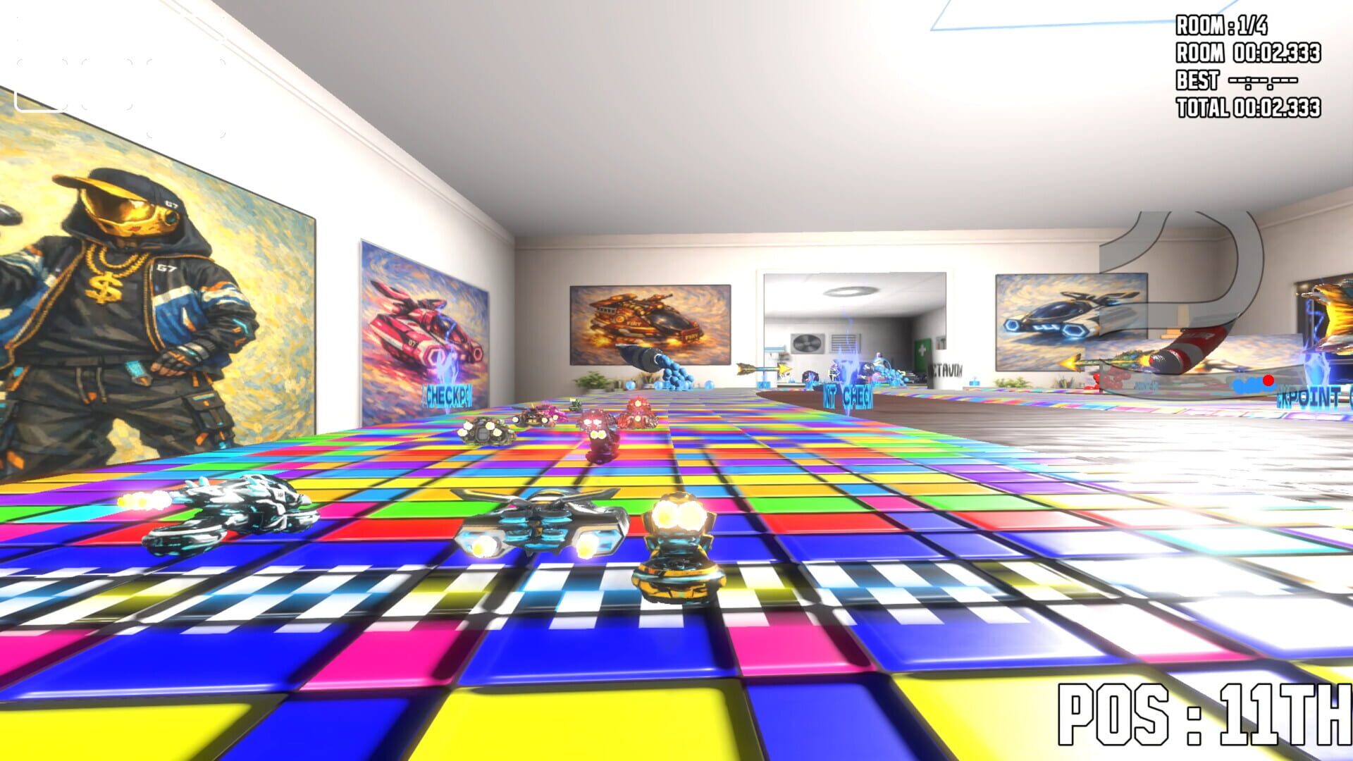 Roomrush Racer screenshot 1