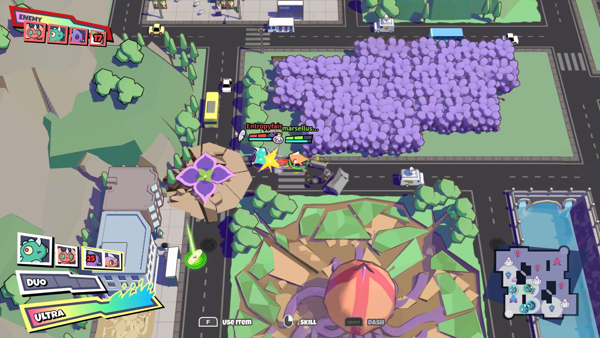 Gido Gido: Kaiju Battle Party screenshot 1
