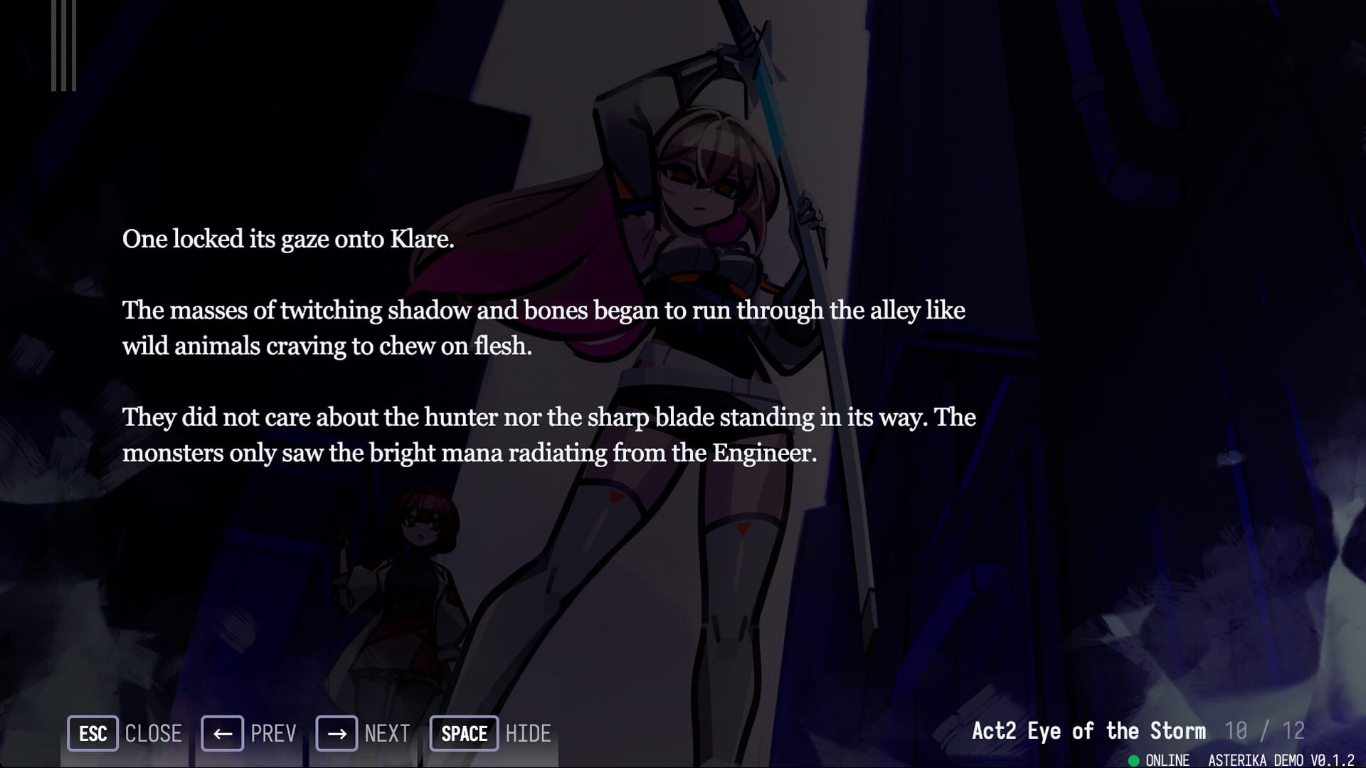 Asterika: Phantom Rose Refrain screenshot 1