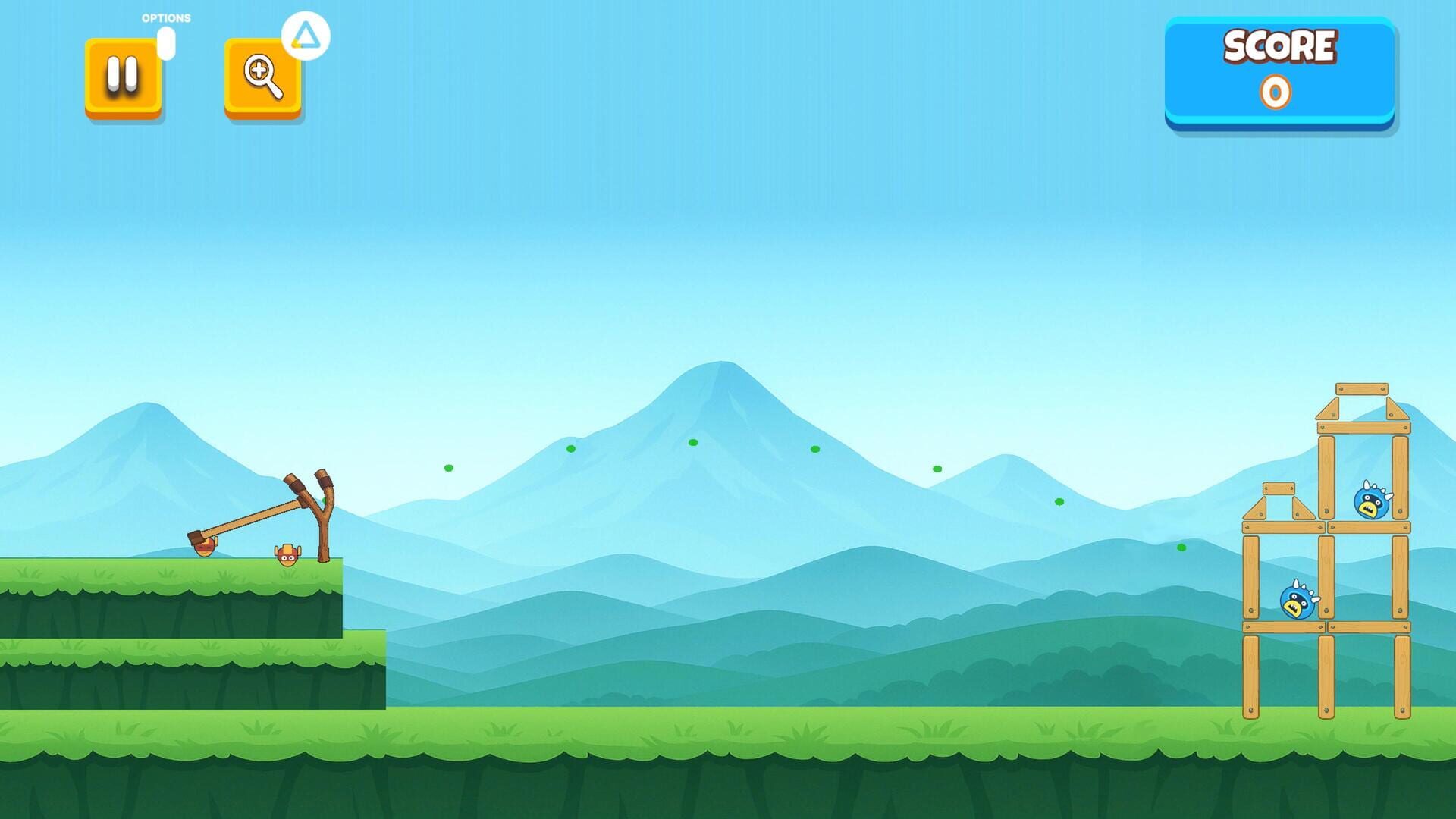 Monster Slingshot Smash screenshot 1