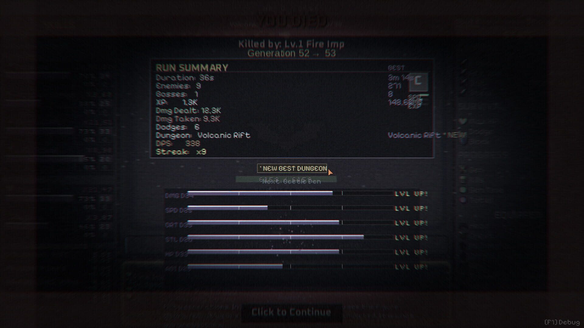 Gene Crawl: Dungeon Descent screenshot 1