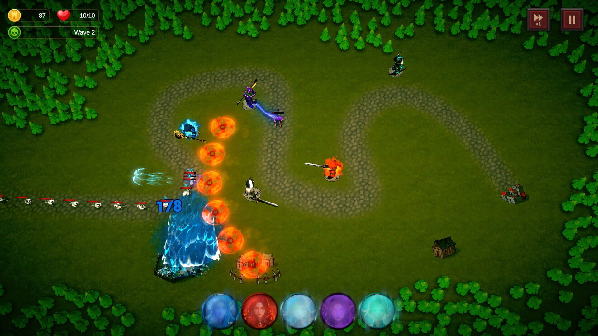 Elemental Magic Wars screenshot 1