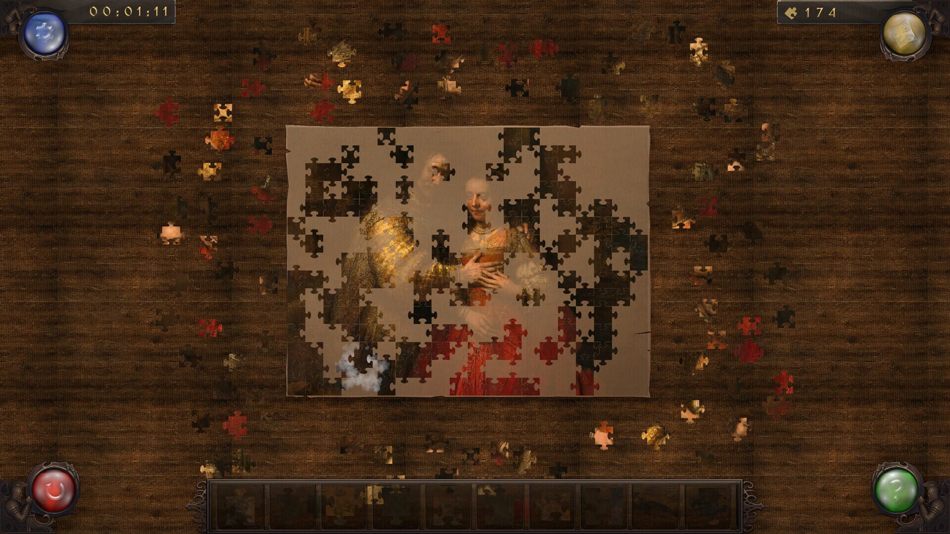 Retro Puzzles: Eviva L'arte screenshot 1