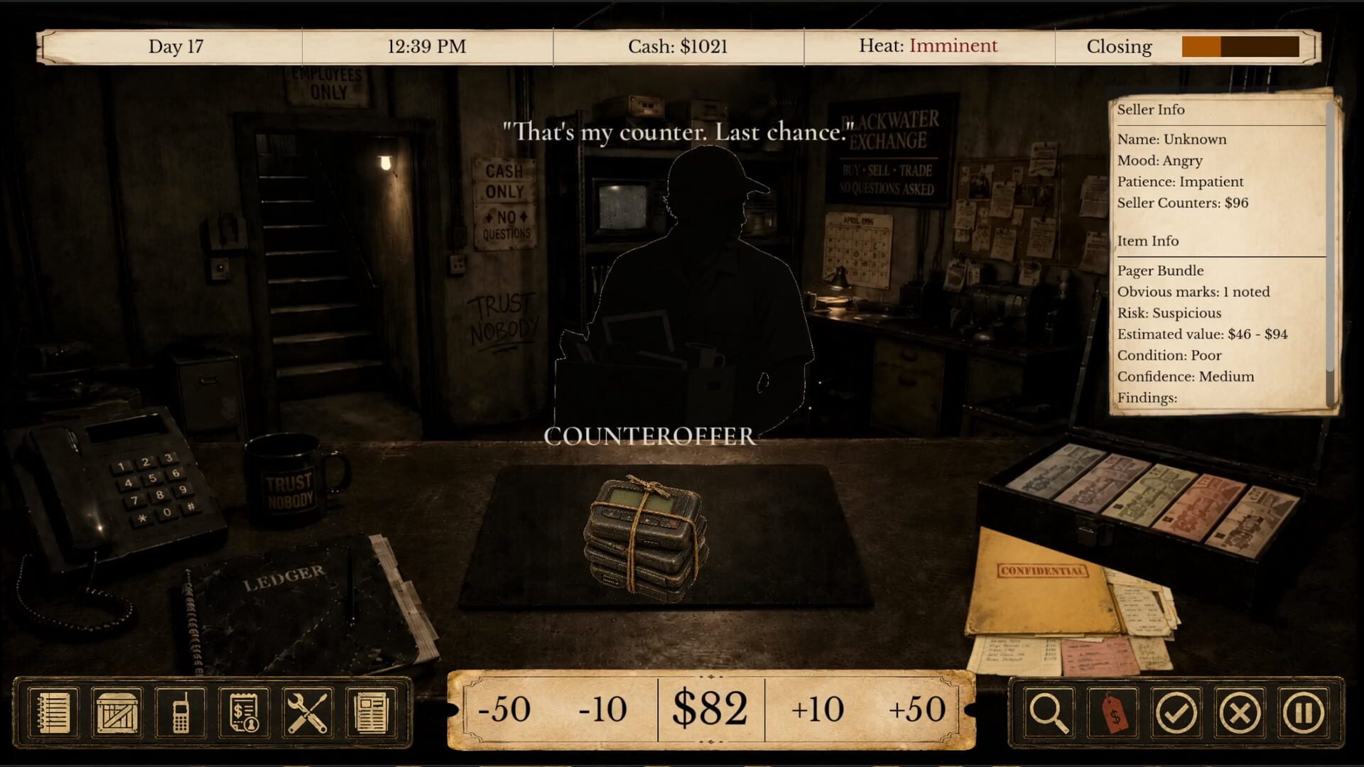 Blackwater Exchange screenshot 1