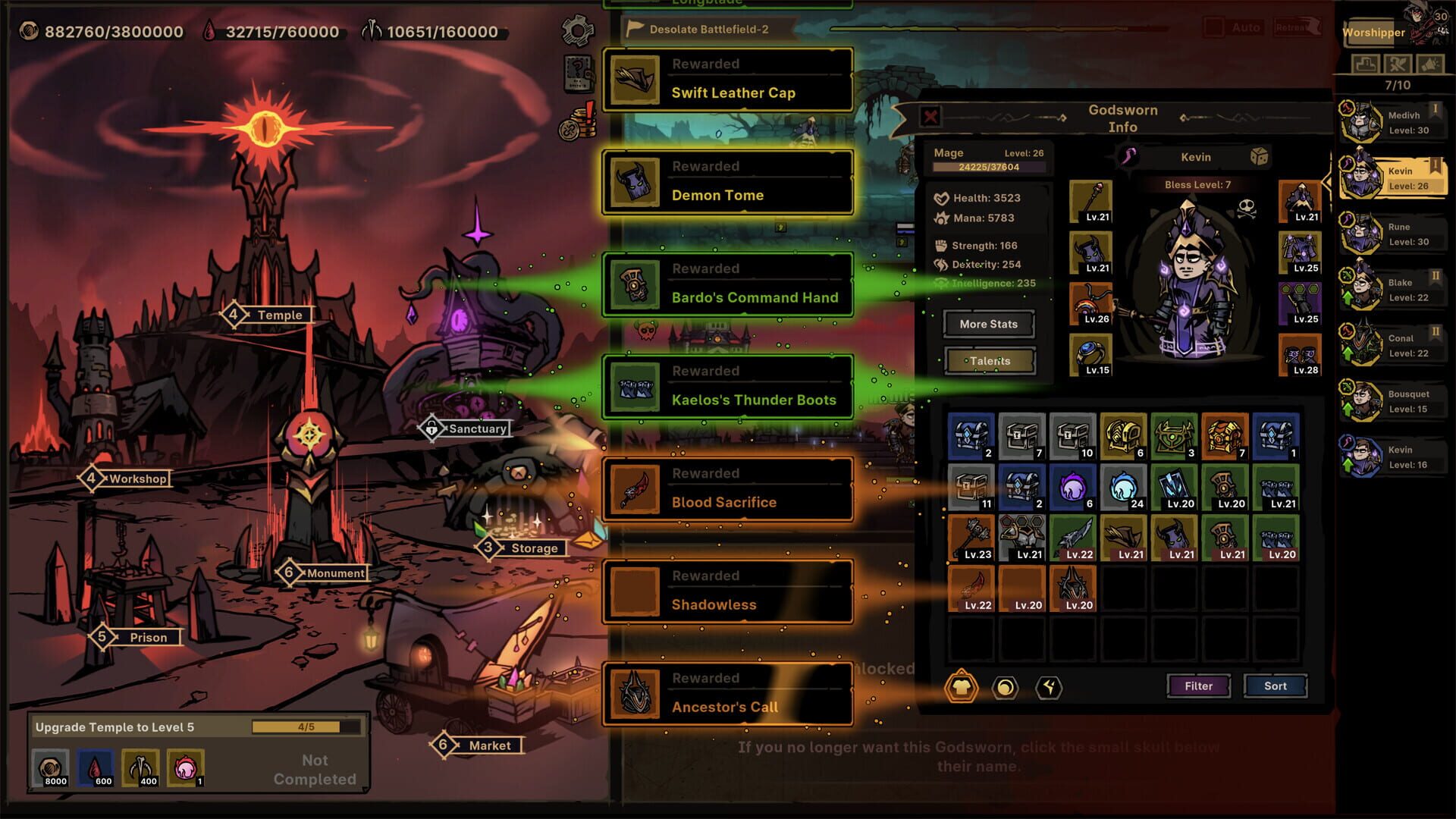 Path of Idle: Old Gods Rising screenshot 1