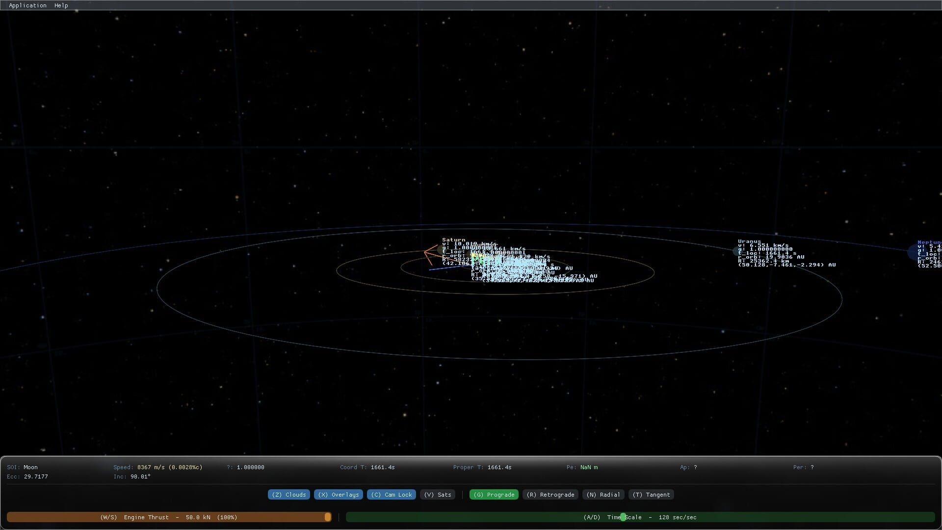 Orbital Physics Simulator screenshot 1
