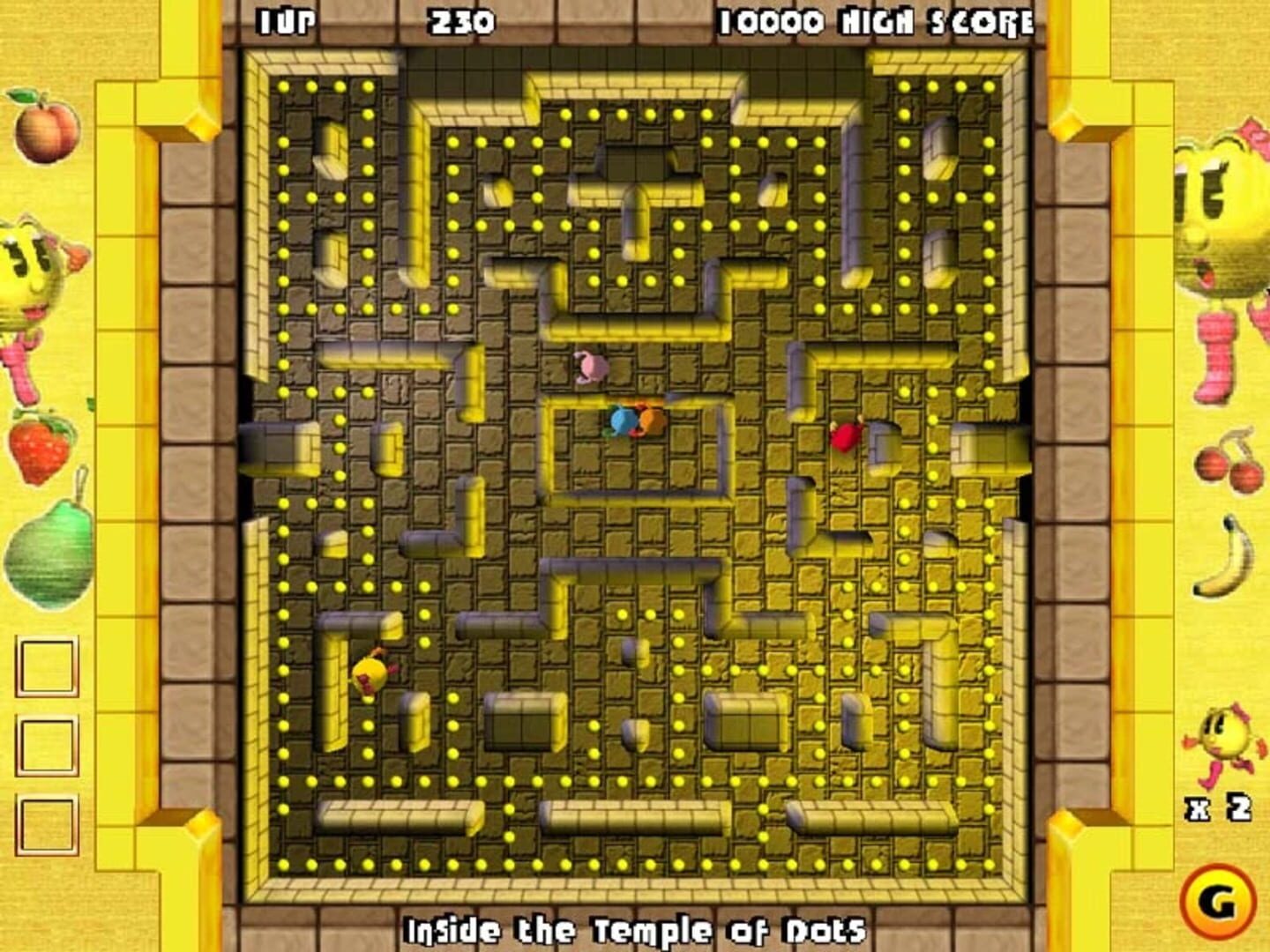Ms. Pac-Man: Quest for the Golden Maze screenshot 1