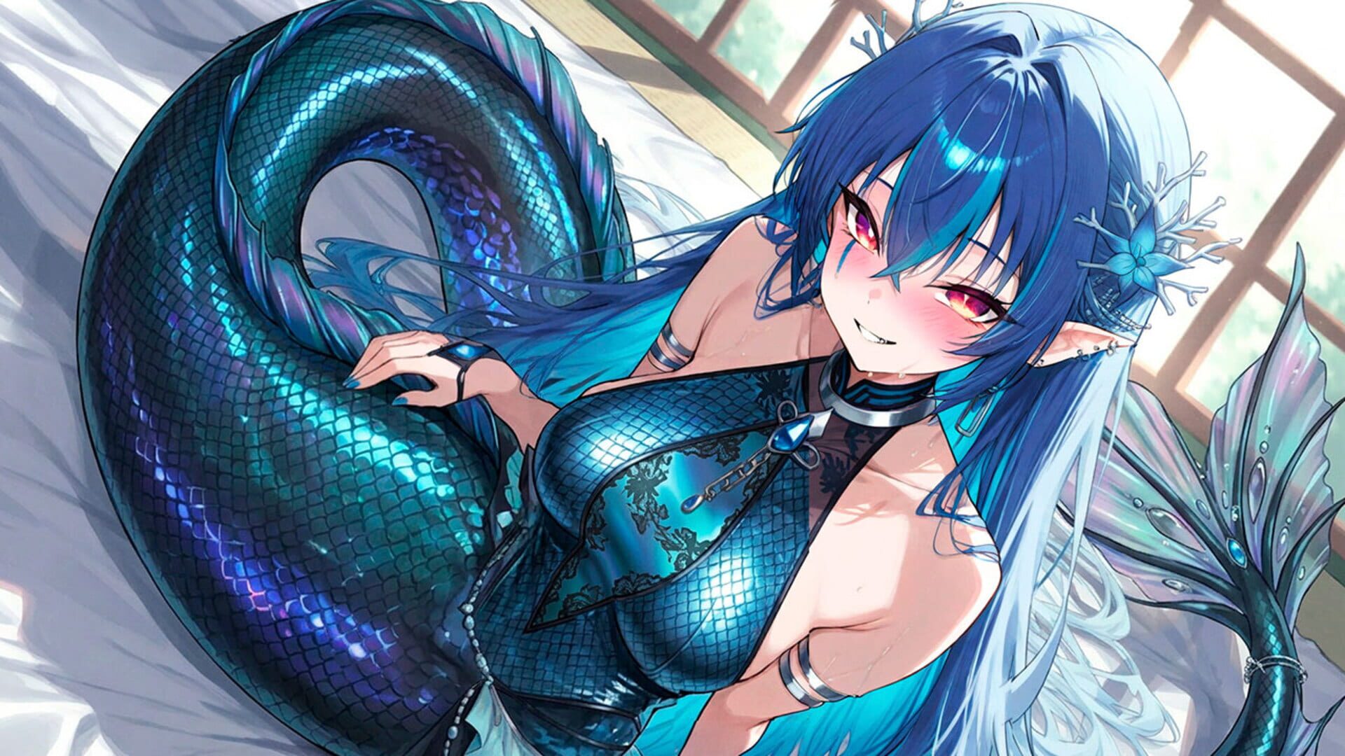 Mermaid Catch: Transform Sirens into Anime Girls screenshot 1