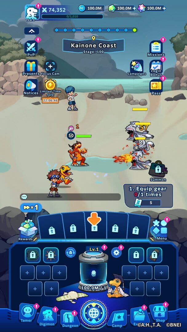 Digimon Up screenshot 1