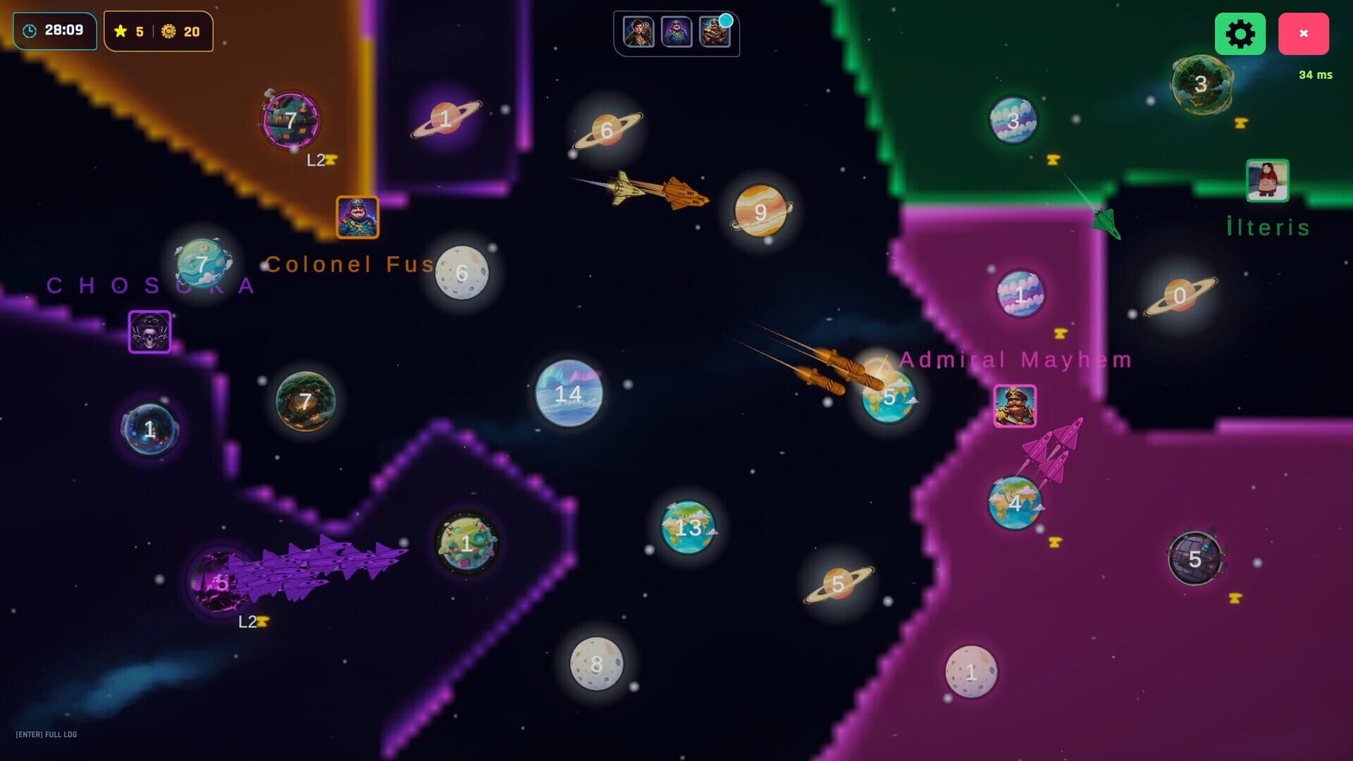 Fleetfall: Galaxy Domination screenshot 1