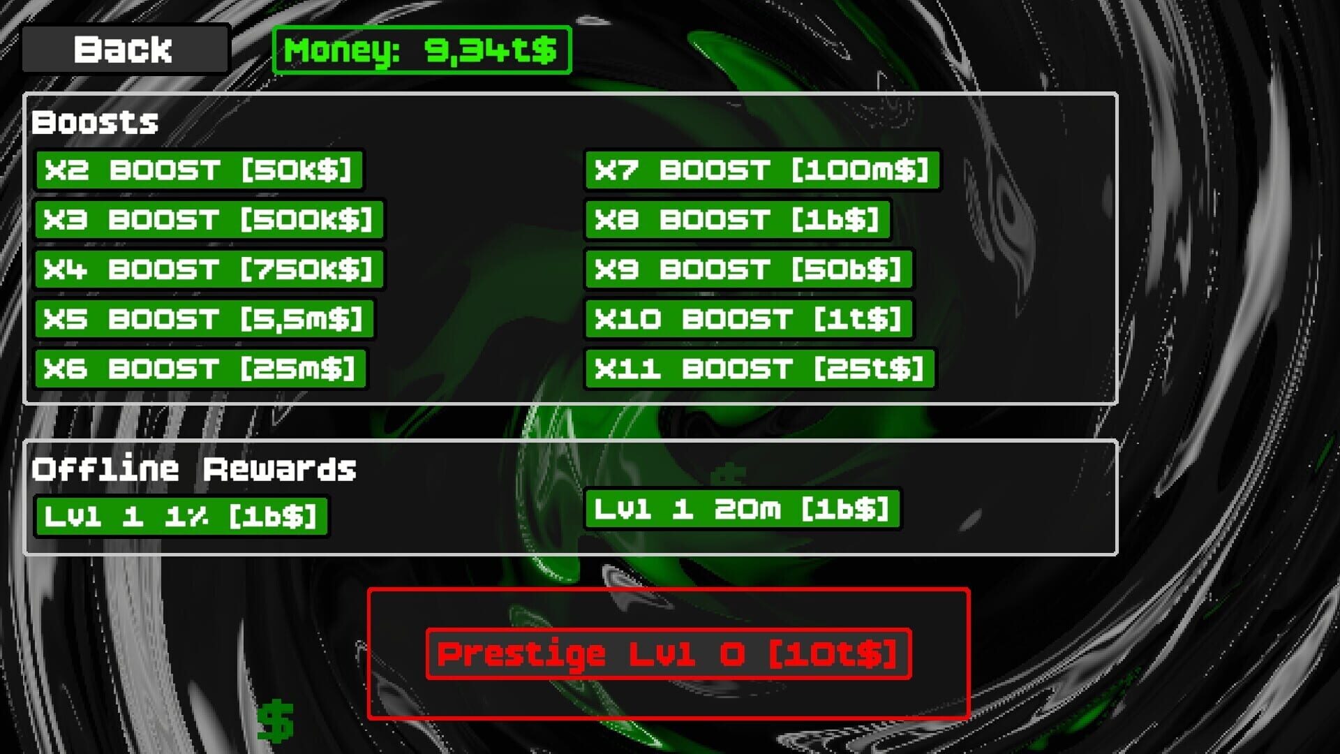 MoneyClicker screenshot 1