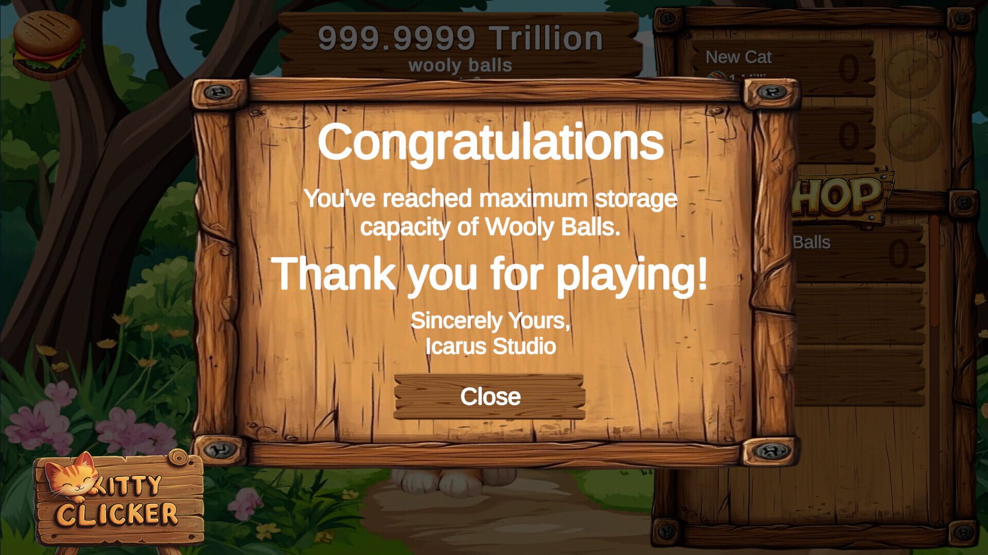 Kitty Clicker screenshot 1