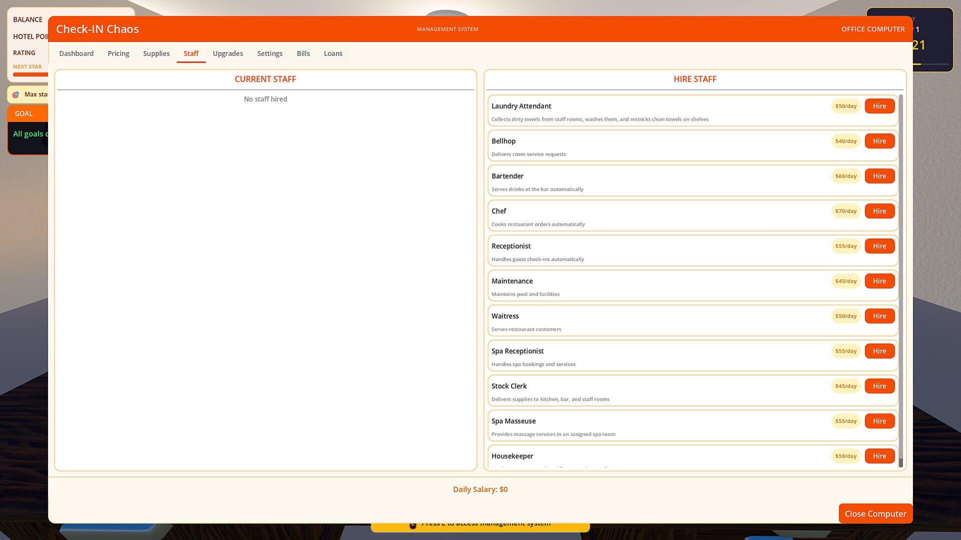 Check-In Chaos screenshot 1