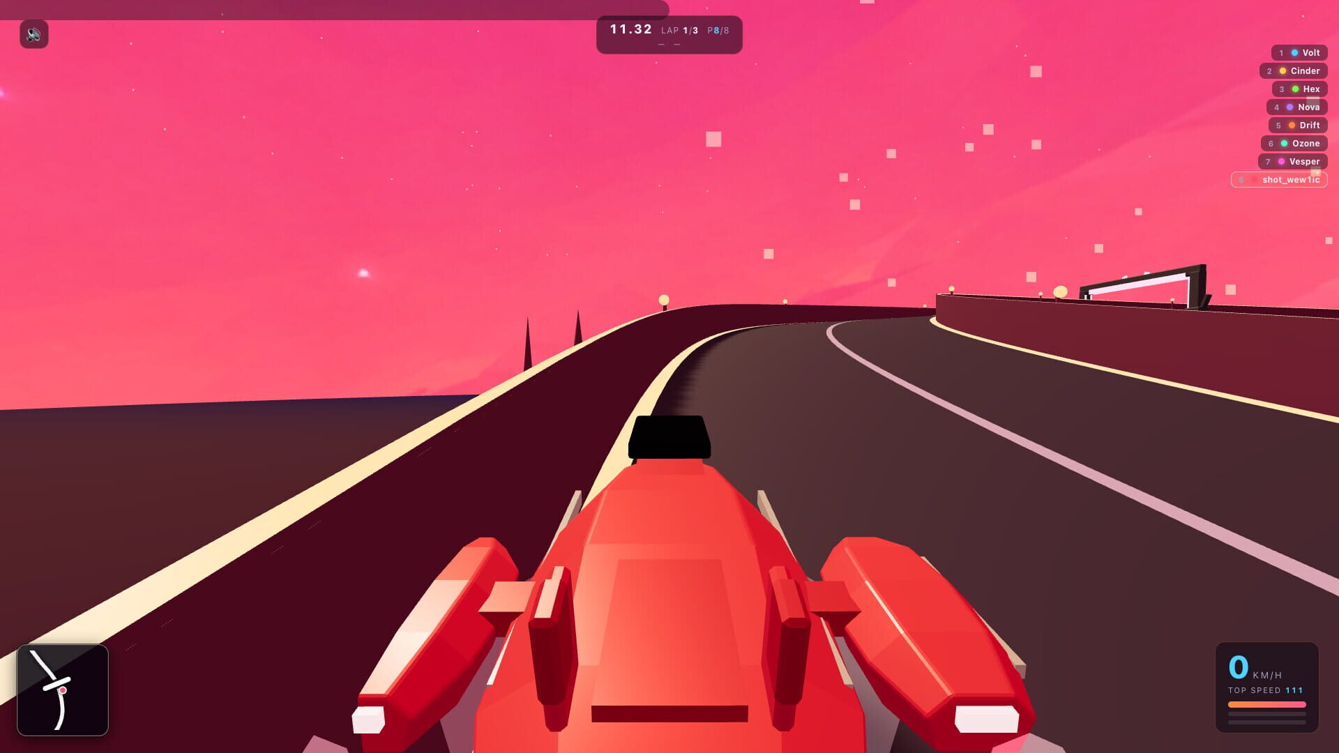 Punk Racer screenshot 1