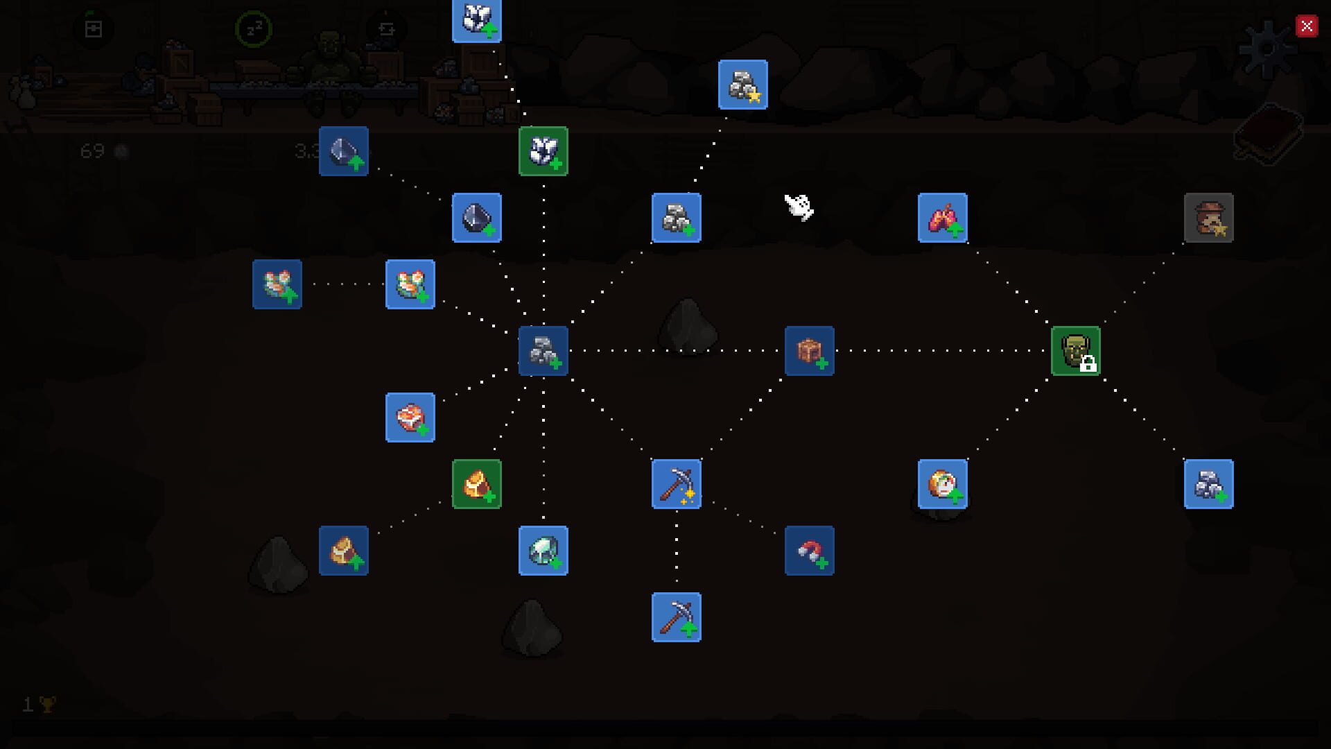 Fantasy Miner: Idle Depths screenshot 1