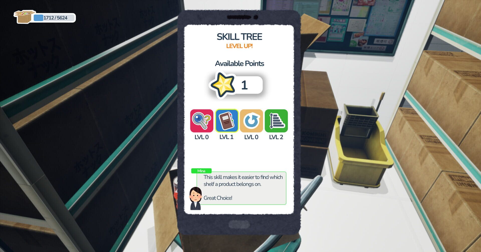 Let's Tidy Up!: Konbini screenshot 1